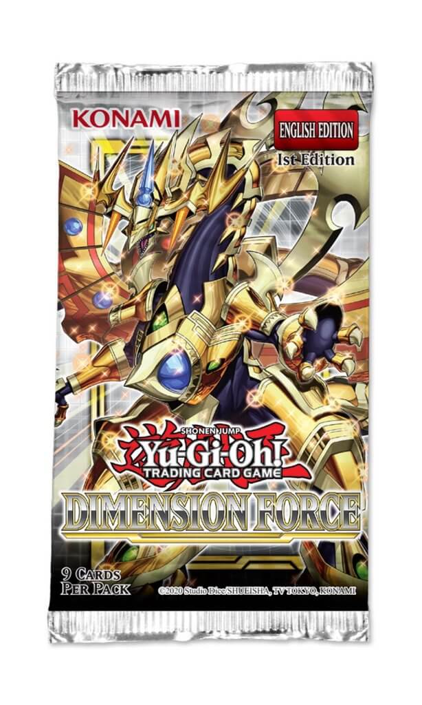 Hot Sale! Yu-Gi-Oh! Trading Card Game Dimension Force Booster Pack