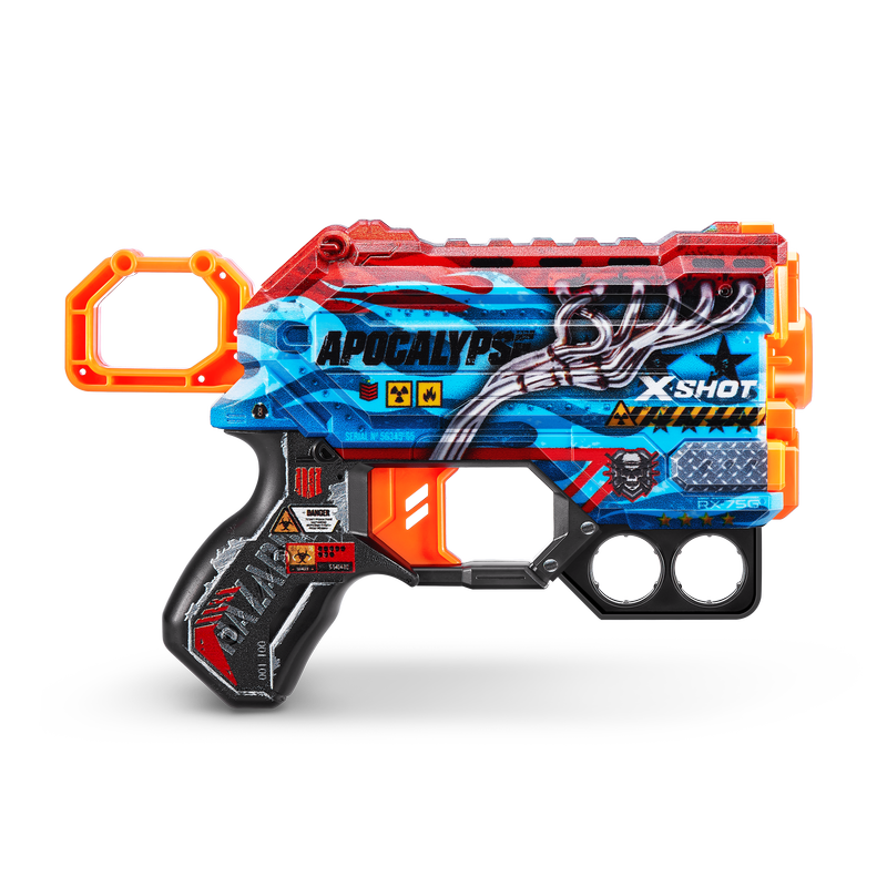 ZURU X Shot Skins Menace - Powerful Dart Blaster for Apocalypse Battles
