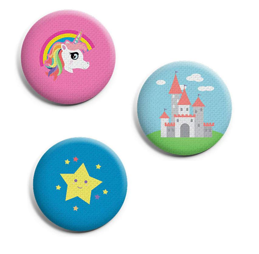 Hot! Fantasy Badge Making Kit with 70 Designs