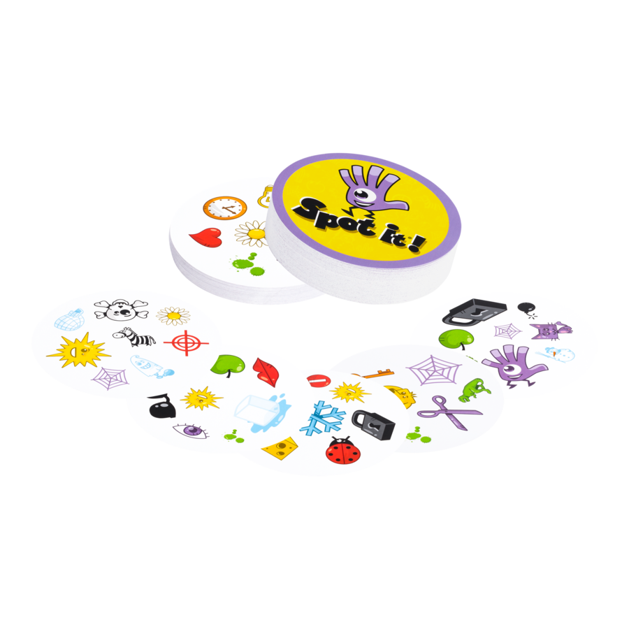 Hot Deal! Spot It! Original Fast - Paced Card Game for 2 - 8 Players Aged 6+