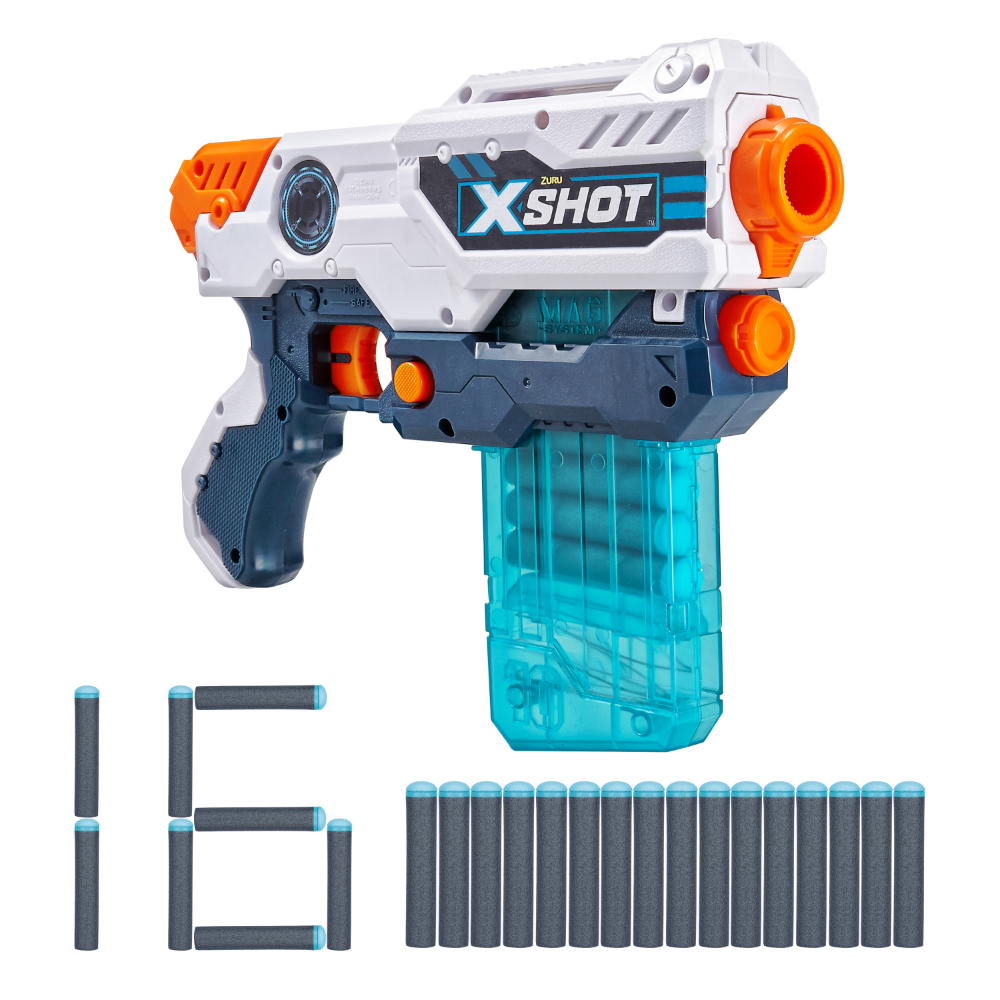 Hot Deal: ZURU X Shot Excel Hurricane Dart Blaster with 16 Darts