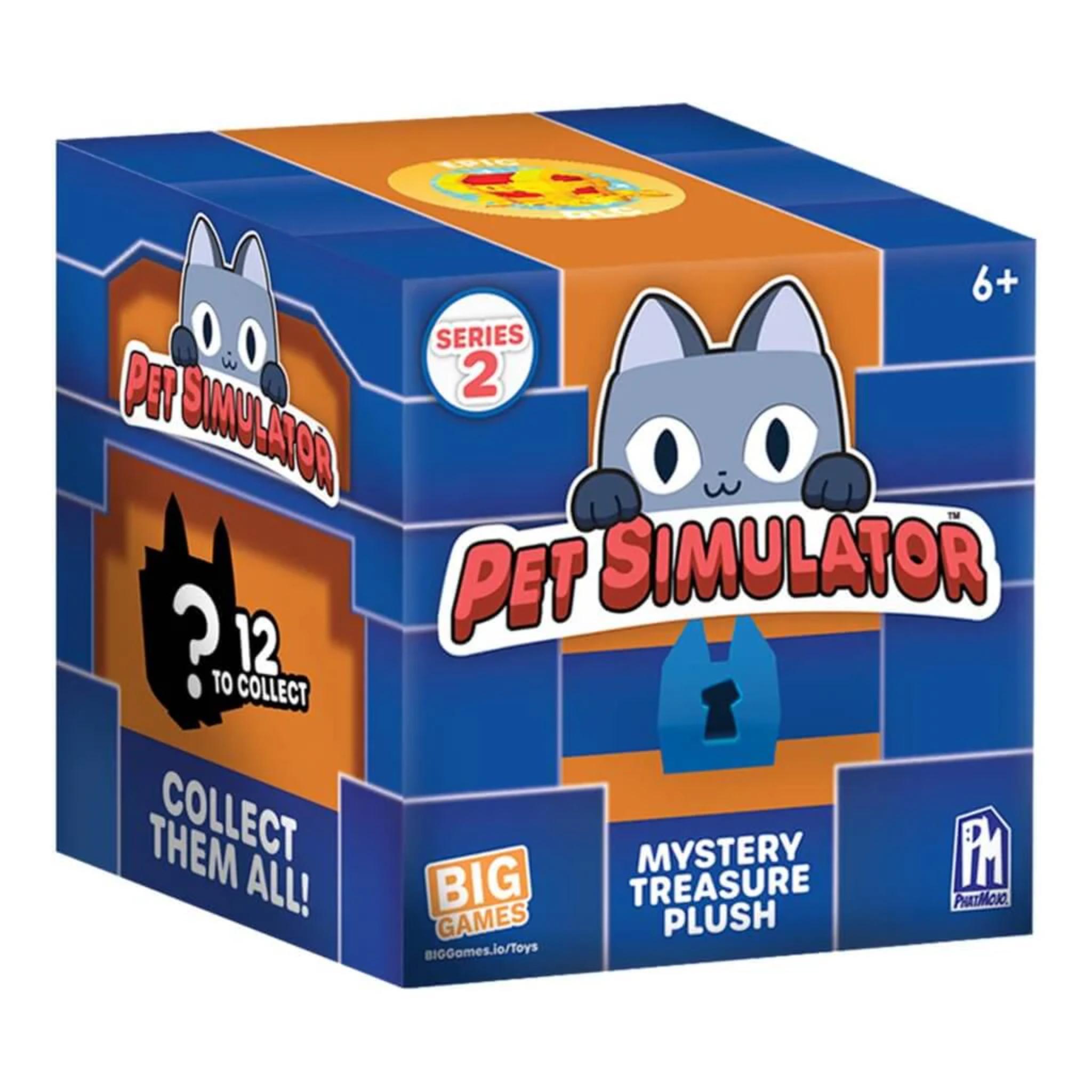Pet Simulator X Series 2 4-Inch Plush Blind Box in Treasure Chest