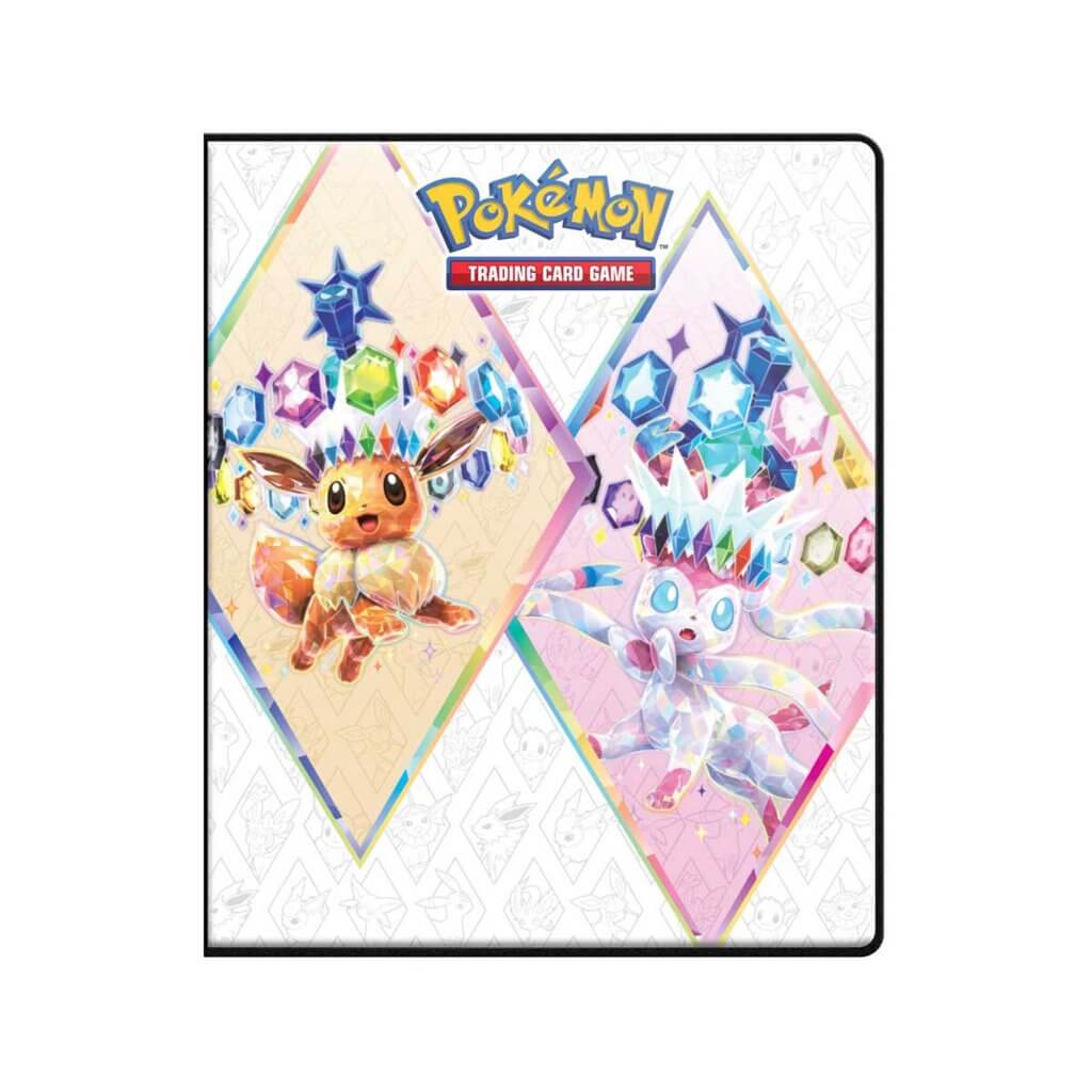 Hot! Pokémon TCG 9 - Pocket Portfolio Scarlet & Violet Prismatic Evolutions