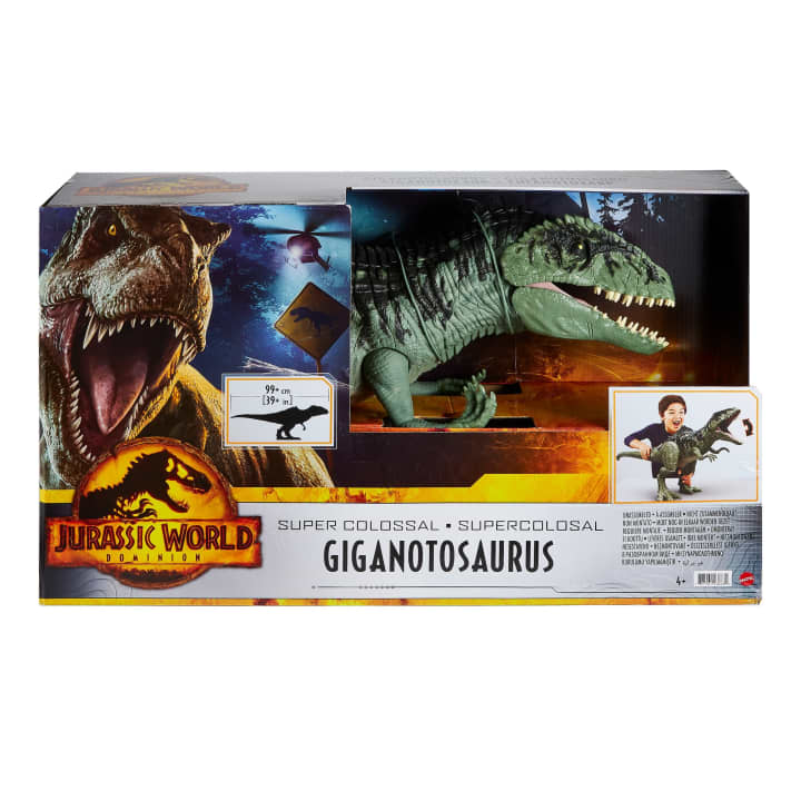 Hot Sale! Jurassic World Super Colossal Giganotosaurus Dinosaur Action Figure