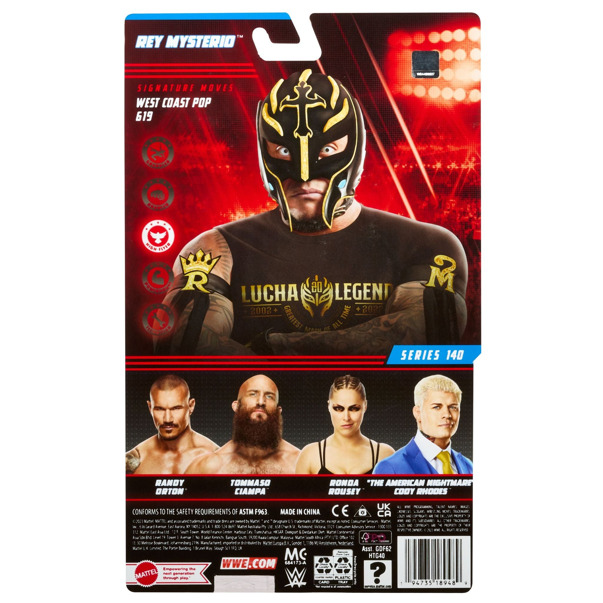 Hot! WWE Action Figure Series 140 - Rey Mysterio