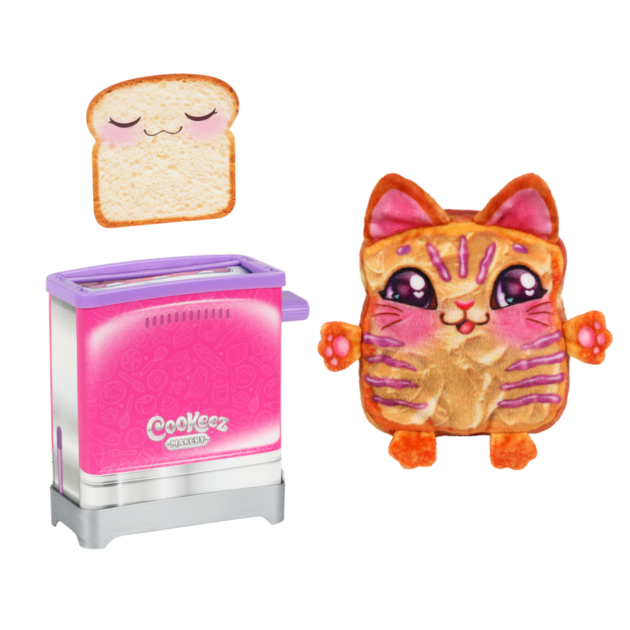 Cookeez Makery Single Pack of Toasty Treatz Surprise Plush