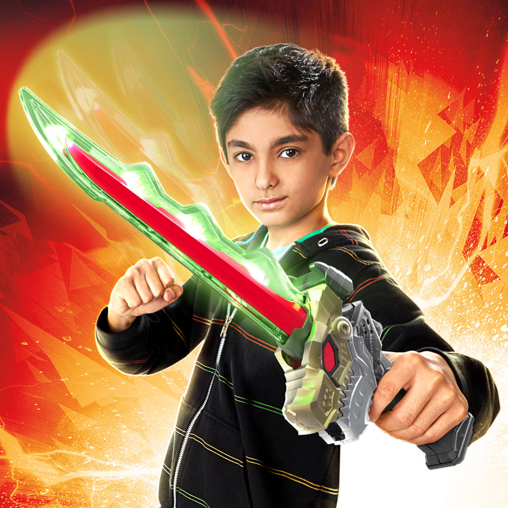 Hot! Power Rangers Dino Fury Chromafury Saber