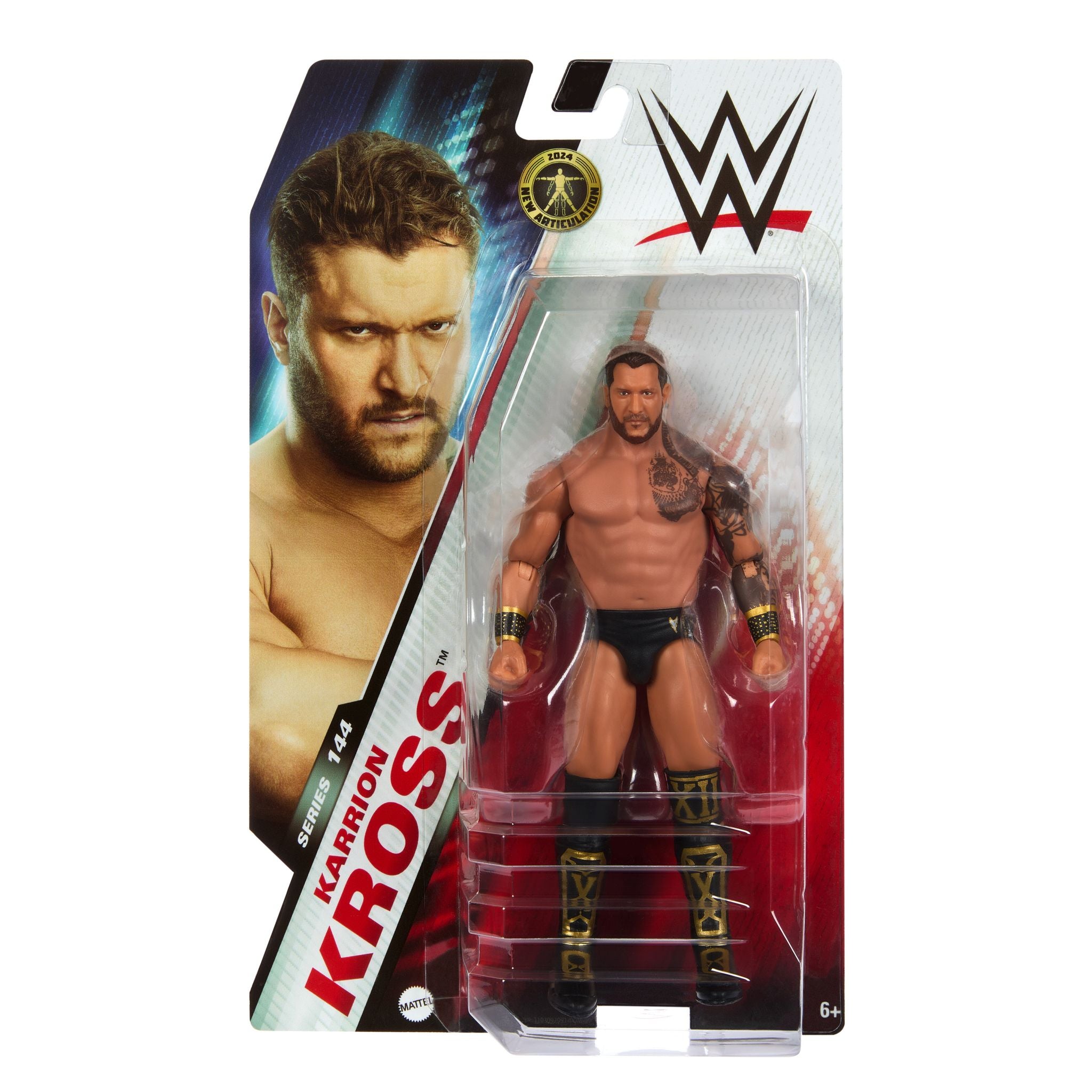 WWE 144th Basic Action Figure Series - Karrion Kross, 6 - inch Collectible