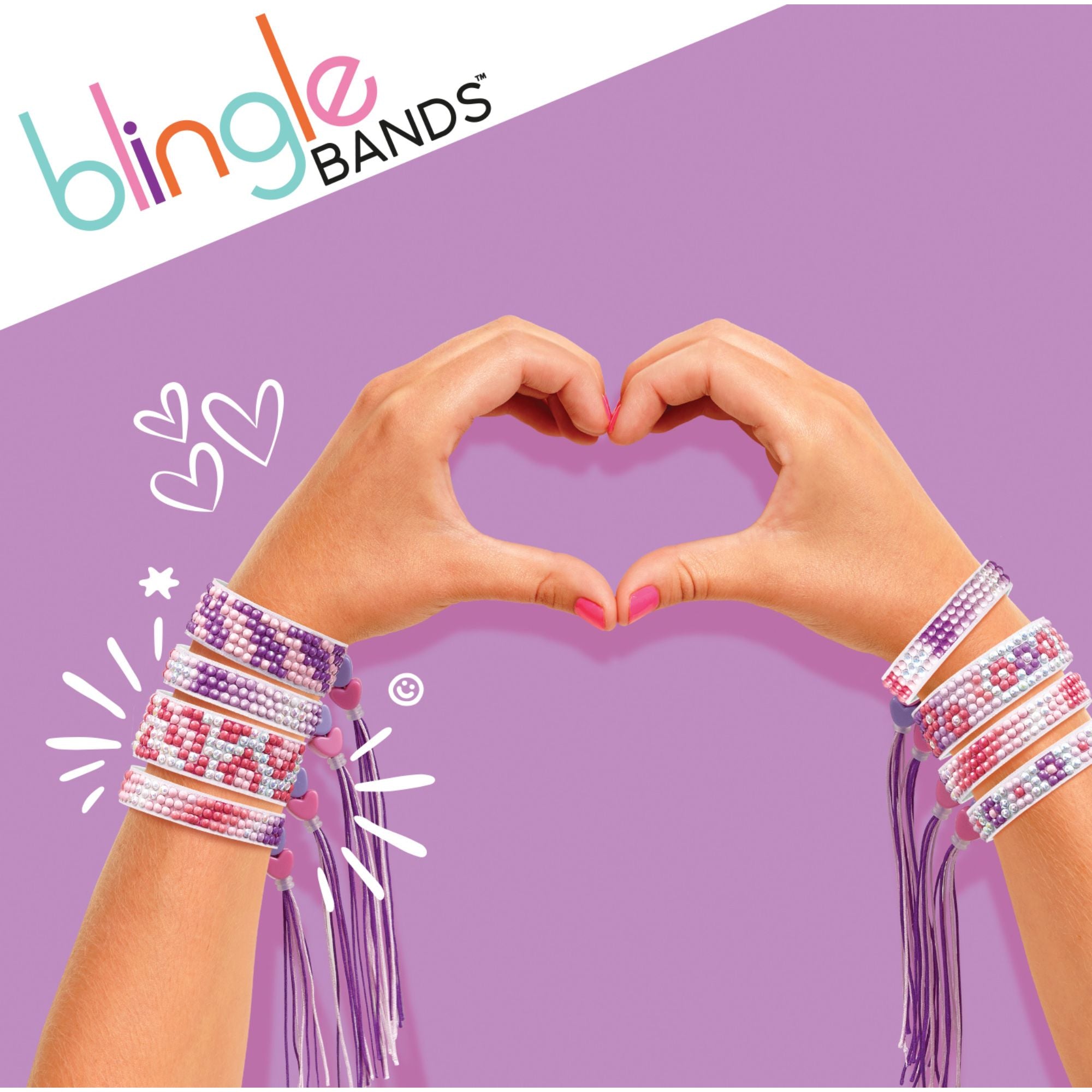 Hot Deal! Blingle Bands Deluxe Studio Fashionable Gem-Friendship Bracelets Set