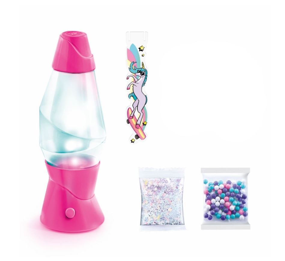 Style 4 Ever Assorted Styles Glowing Lava Lamp DIY Set