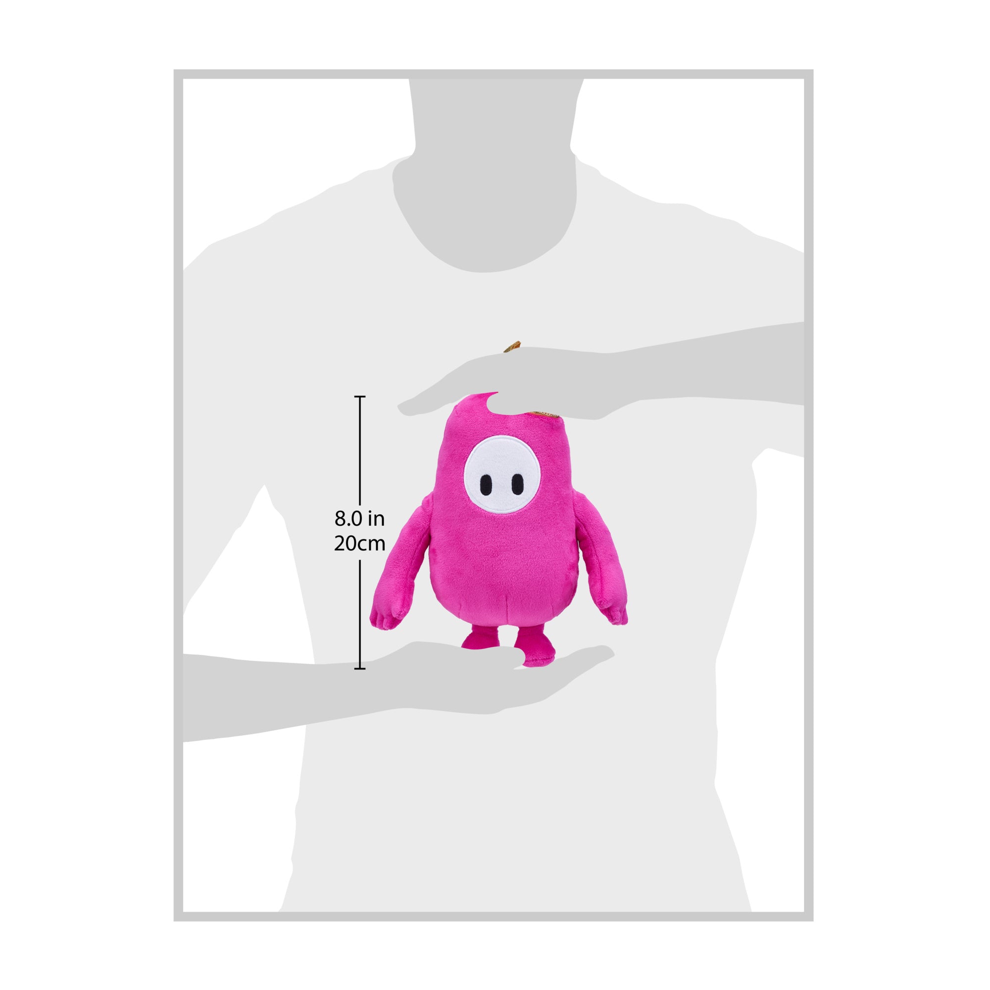 Limited Offer! Fall Guys 8-Inch Original Pink Small Plush