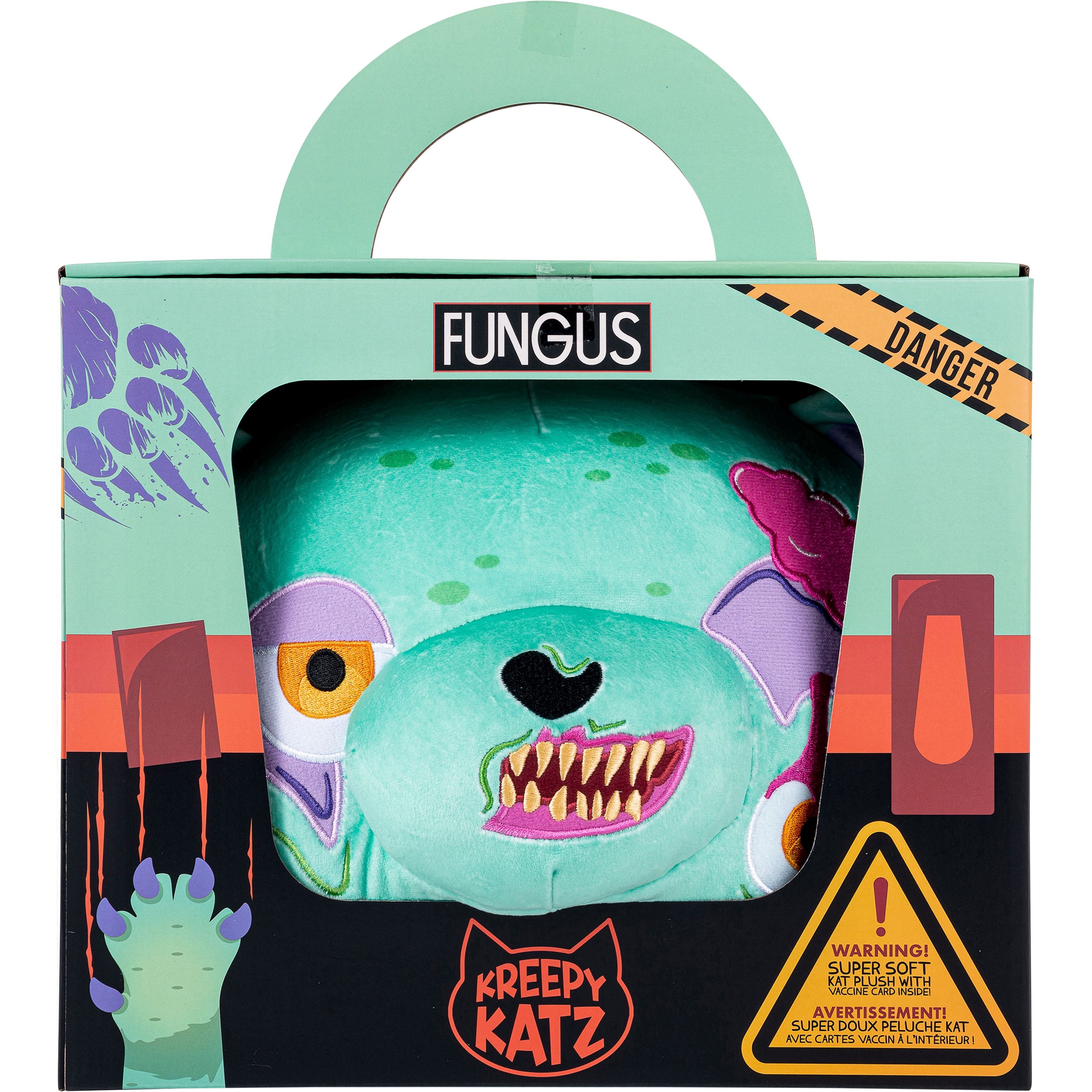 30cm Super Soft Kreepy Katz Plush in Branded Cardboard Carrier