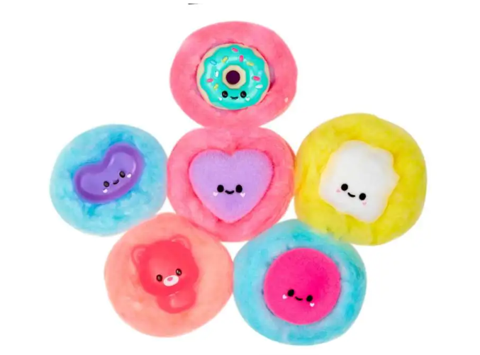 Amazing Fluffie Stuffiez Mini Squishables: Jellybean & Gummy Bear - Must - Collect Toys!