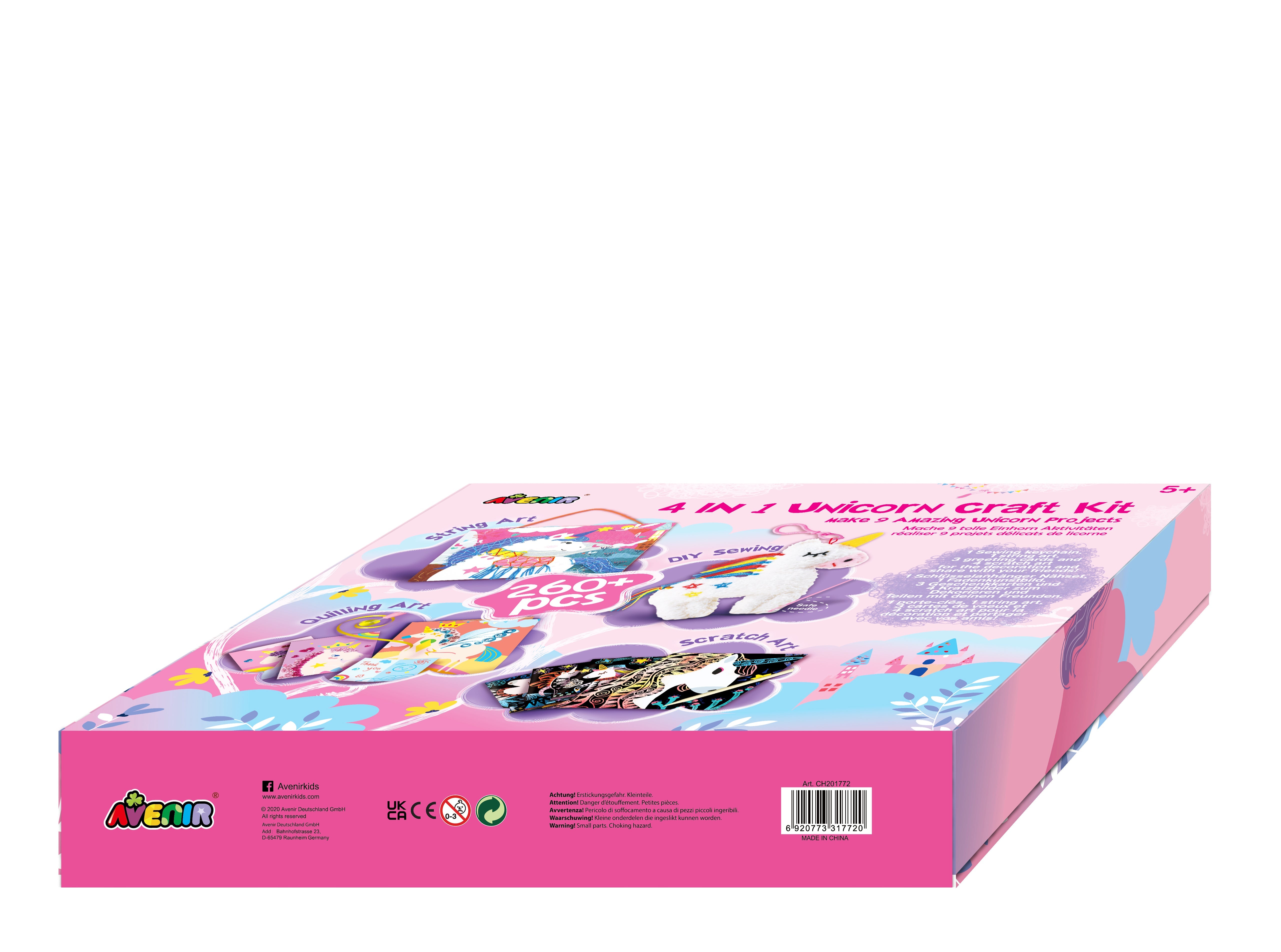 Hot Sale! Avenir 4-in-1 Unicorn Arts and Crafts Kit for Kids