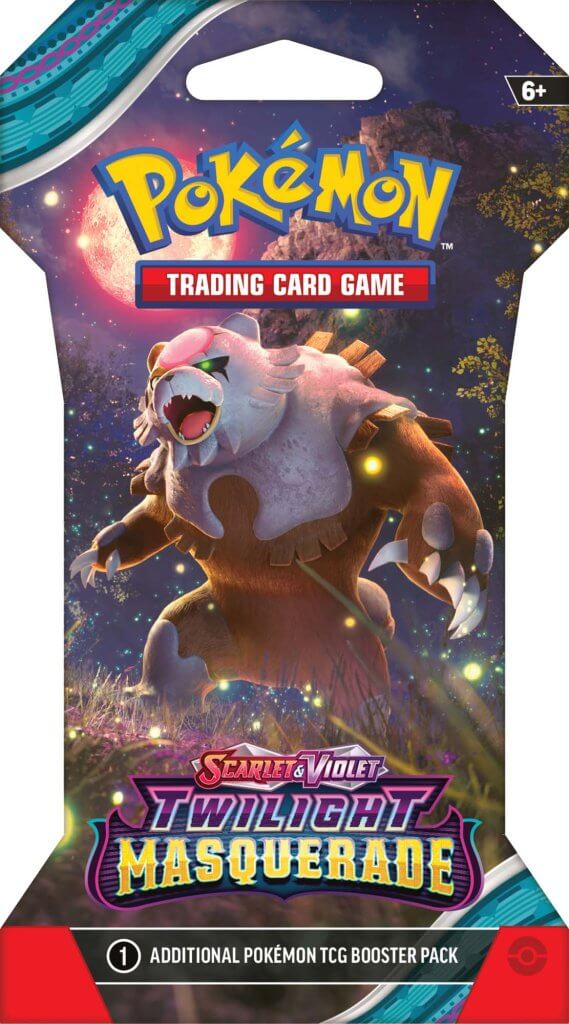 Hot Deal! Assorted Styles of Pokémon TCG Scarlet & Violet 6 Twilight Masquerade Blister Packs