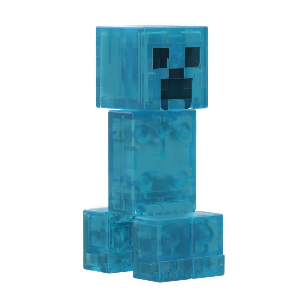 Hot! Minecraft Charged Creeper Build-A-Portal Figure