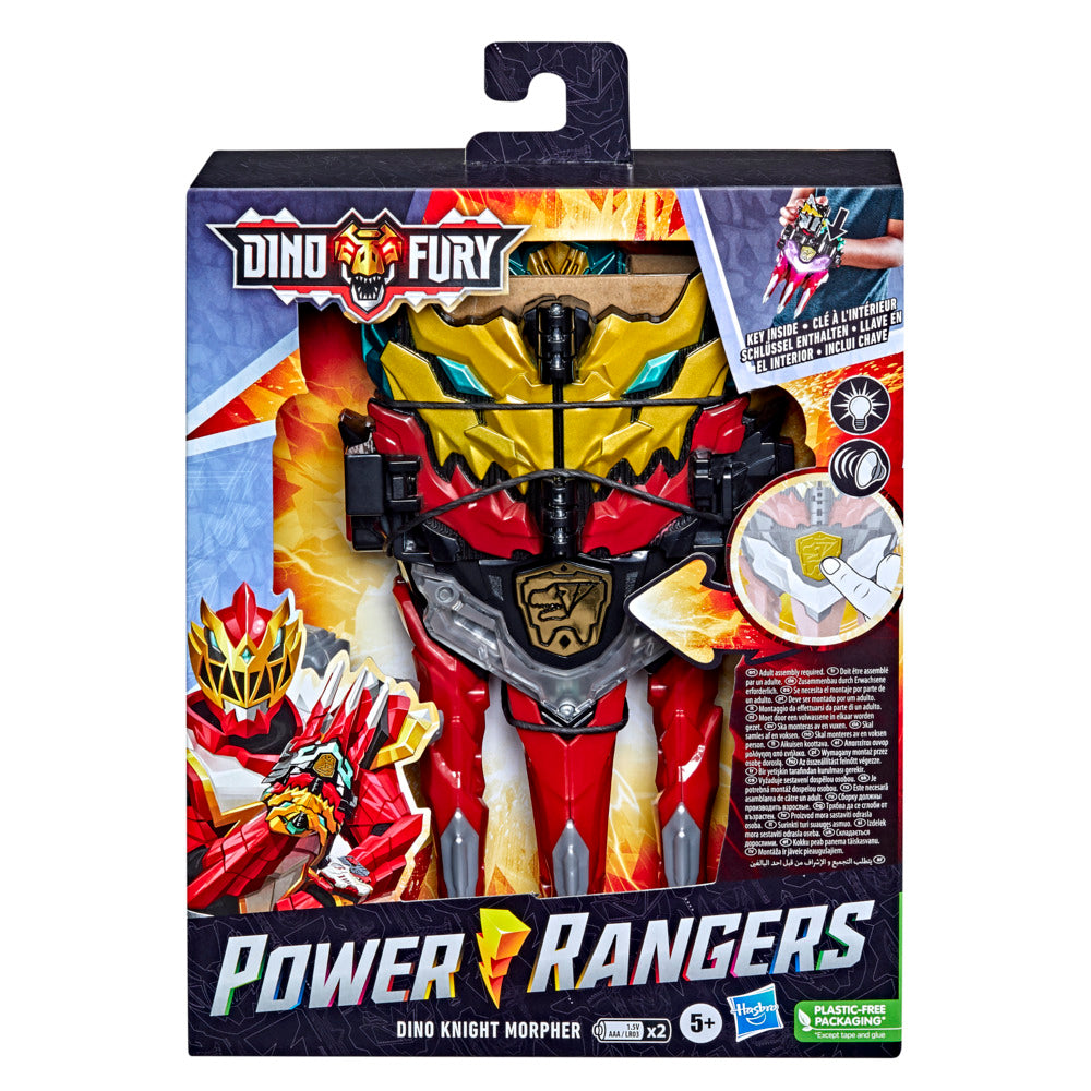 Hot Sale! Electronic Power Rangers Dino Knight Morpher Toy for Action - Adventure Fans