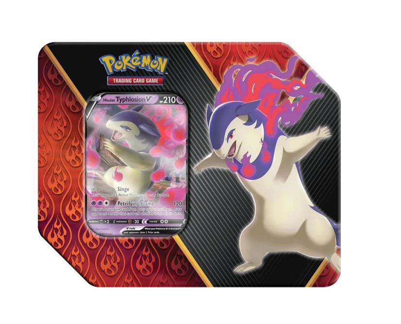 Hot Deal! Pokemon Trading Card Game Hisuian Divergent Powers Tin