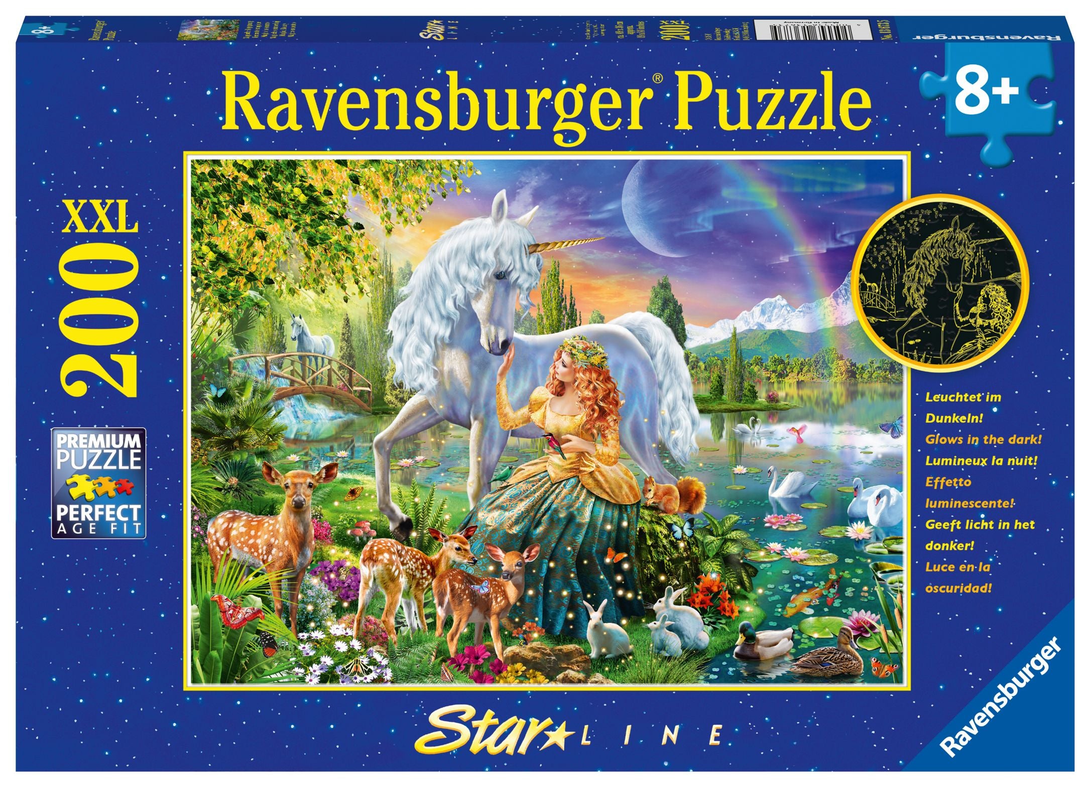 Ravensburger XXL 200 Piece Magical Beauty Puzzle - Ideal Gift!