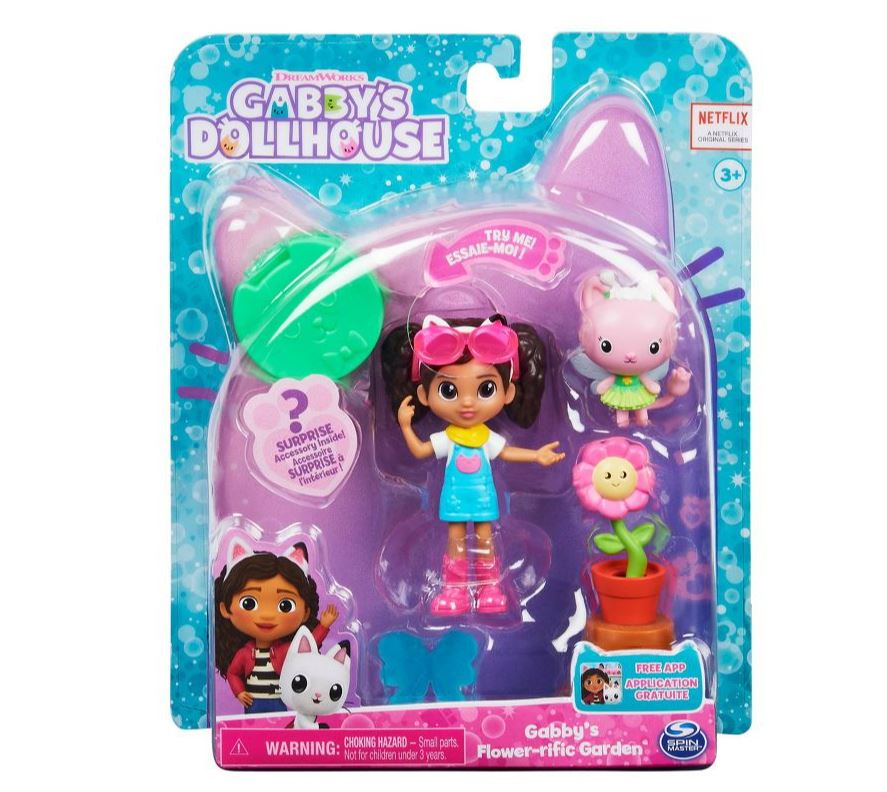 Gabby's Dollhouse: Flower-Rific Garden Set - A Fun Toy Gift