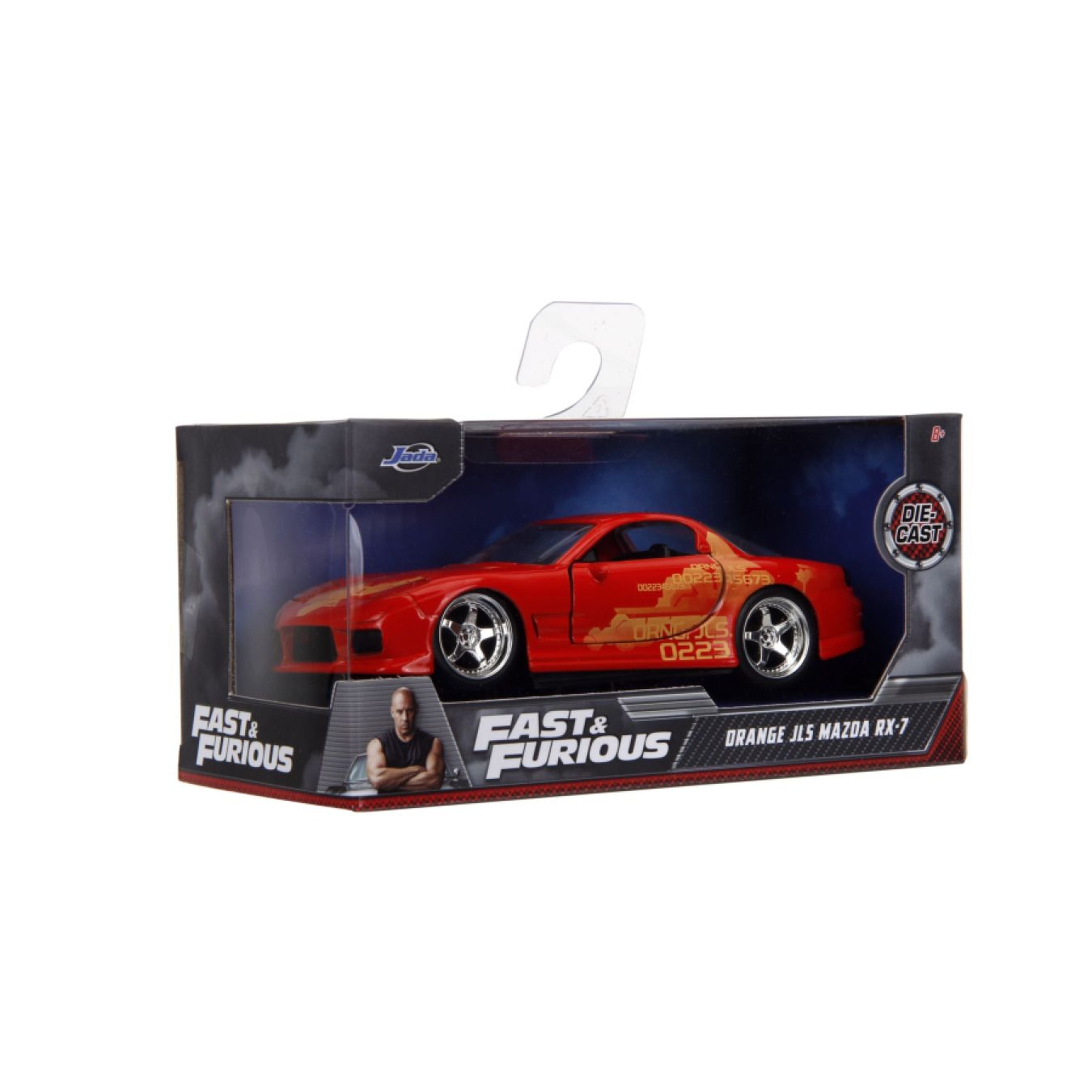 Hot Deal! Jada 1:32 Fast & Furious Julius Mazda RX-7 Die-Cast Model