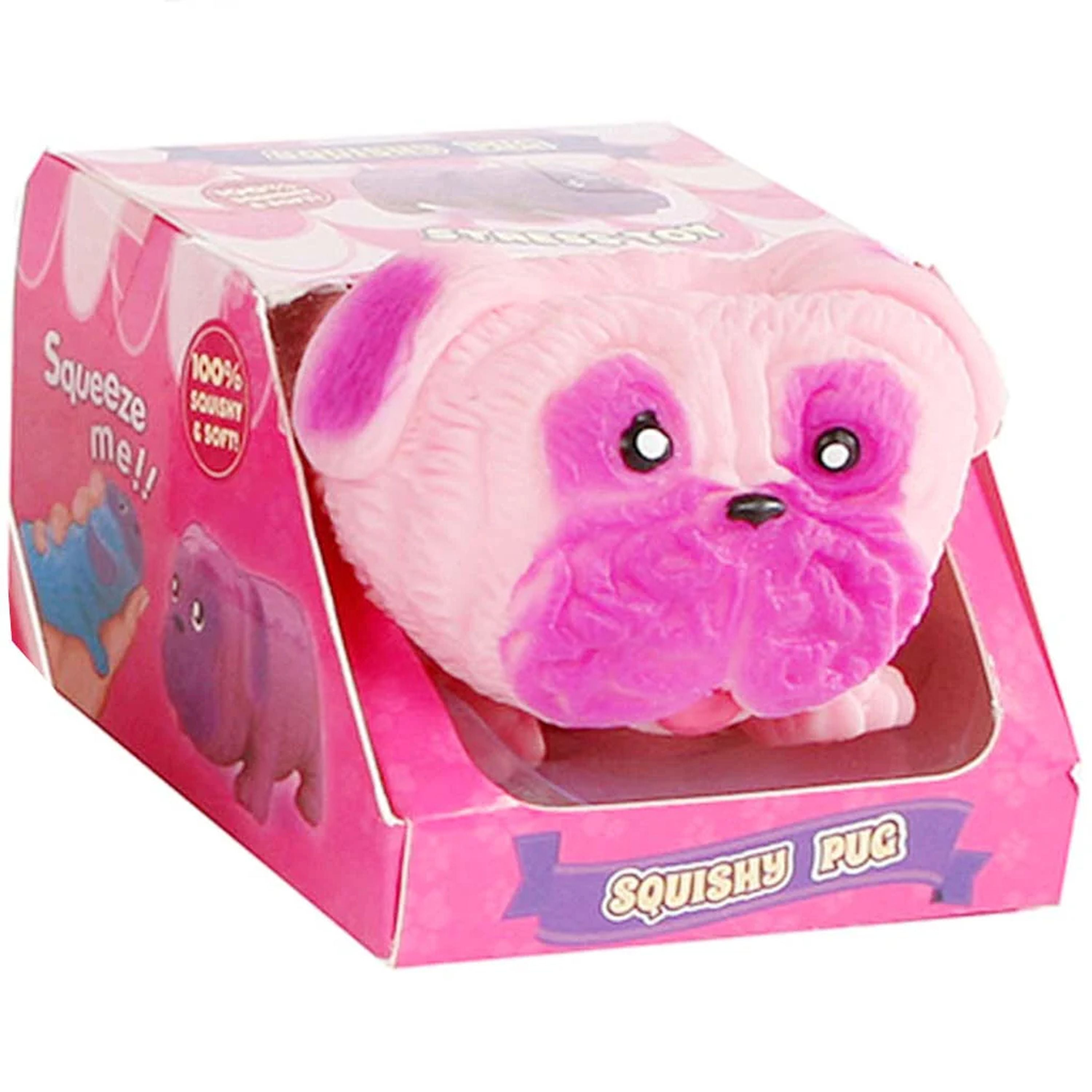 Stretchy & Colorful Fidget Pug Toy - Perfect Stress Reliever