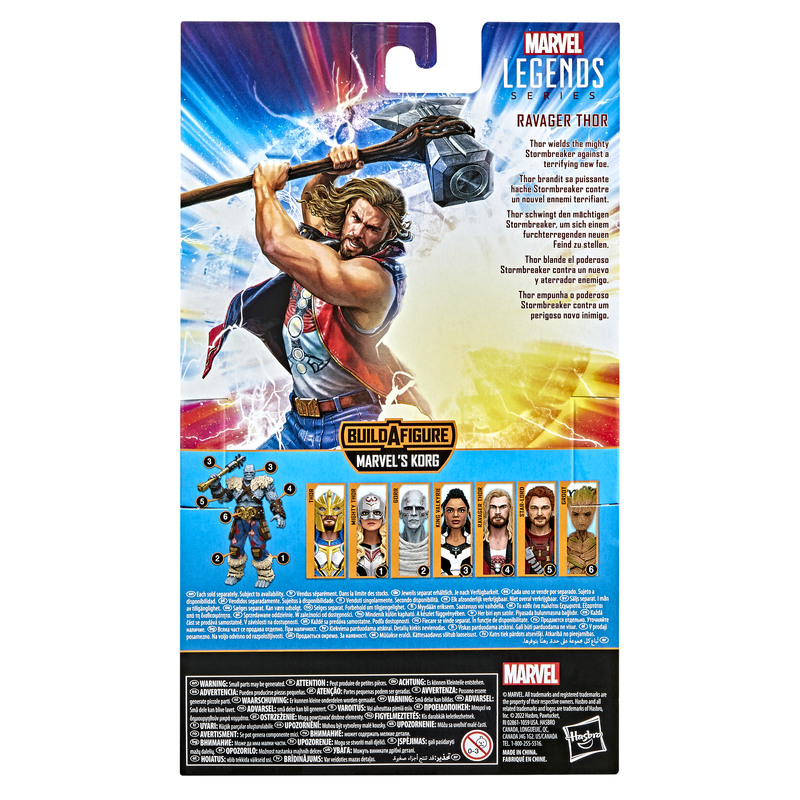 Hot Sale! Marvel Legends Series Ravager Thor Figure from Thor: Love and Thunder