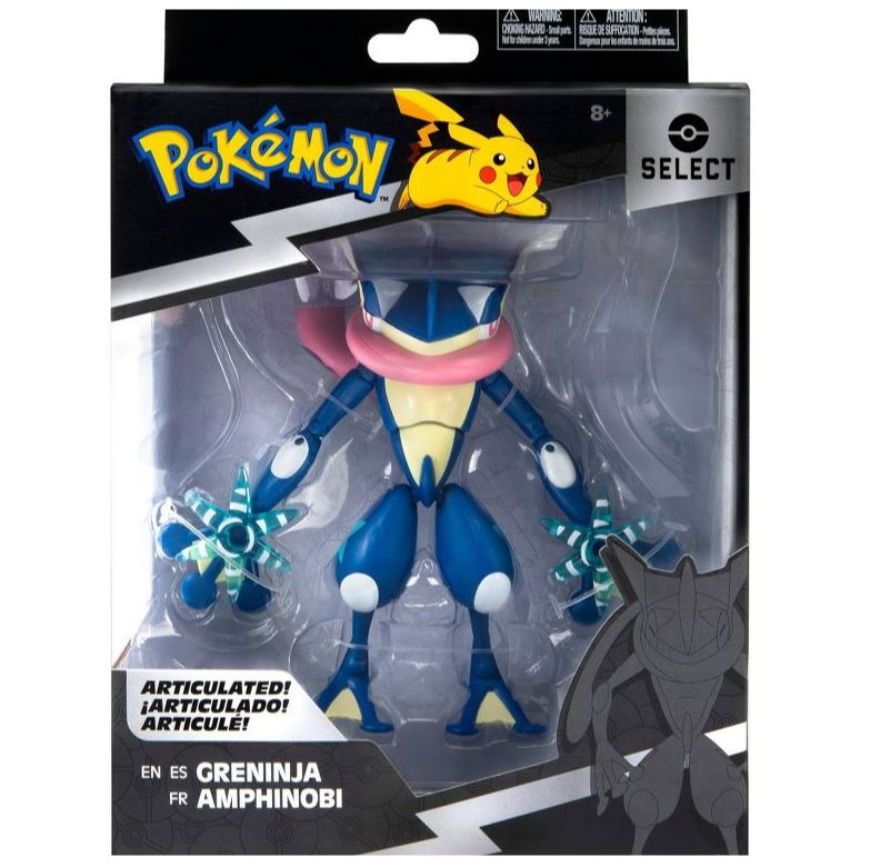 Hot! 6-Inch Super-Articulated Greninja for Pokemon Fans