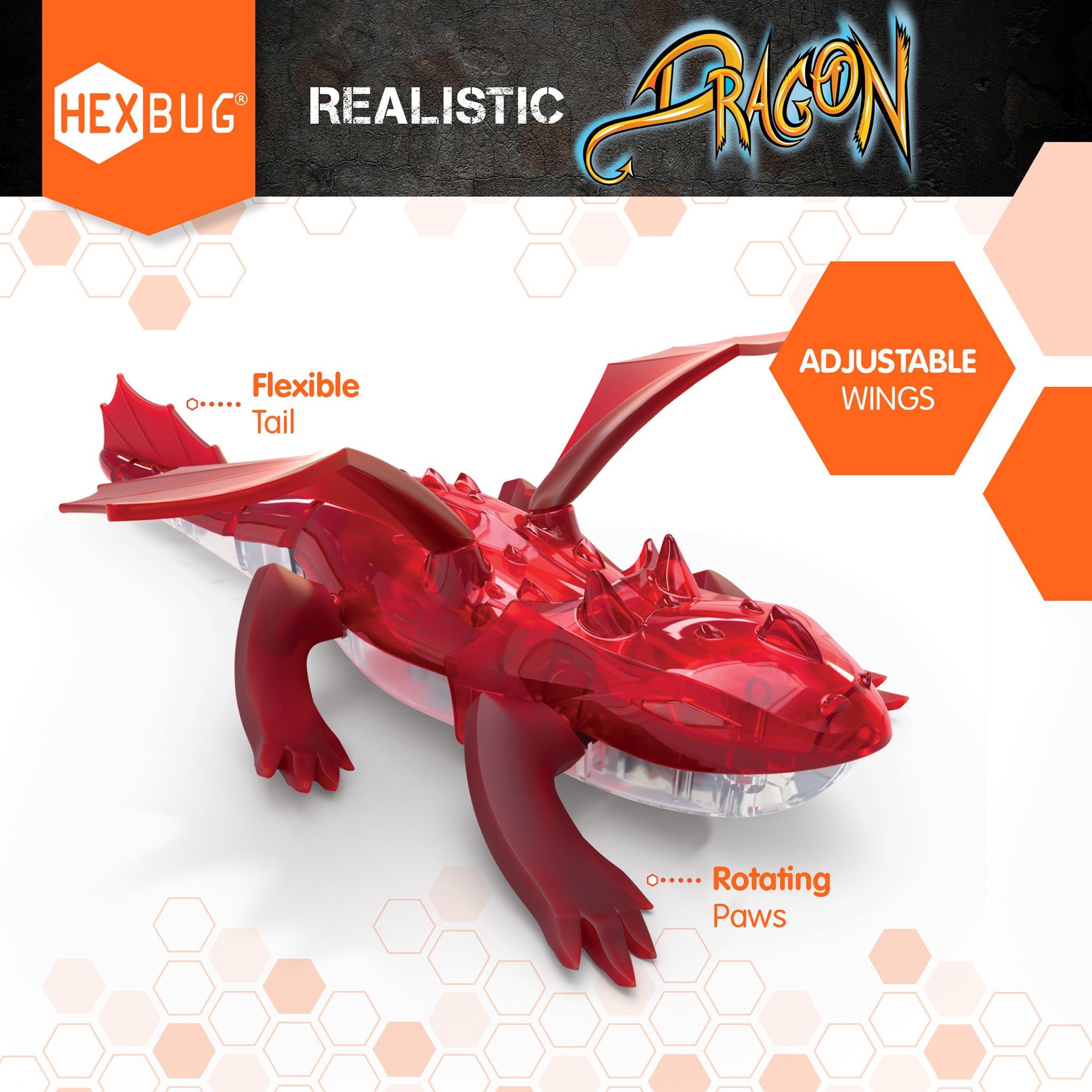Hot Deal! HEXBUG Red Remote Control Dragon