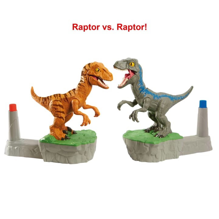 Hot! Jurassic World Domination: Blue vs Atrociraptor Game