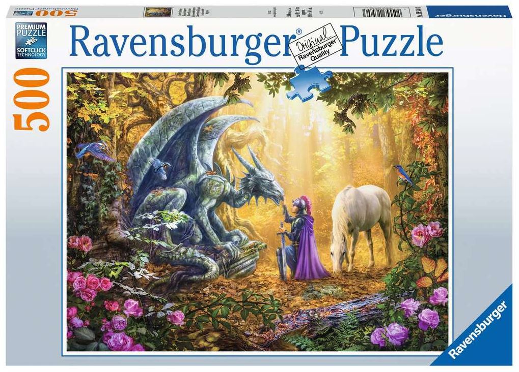 Ravensburger 500-Piece Dragon Whisperer Puzzle - Great Value!