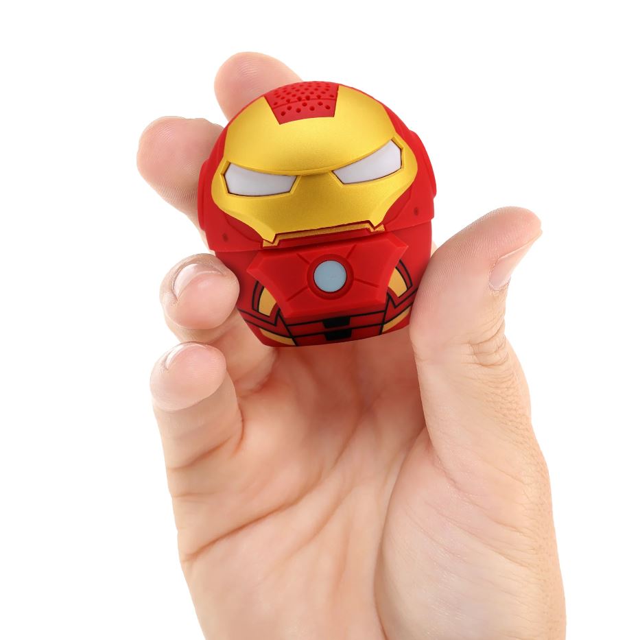 Marvel Bitty Boomers Ultra - Portable Iron Man Collectible Bluetooth Speaker