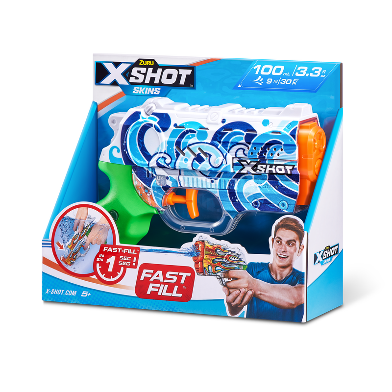Hot! ZURU X Shot Nano Hydra Fast Fill Water Blaster