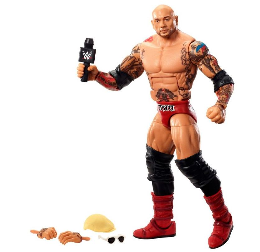 Hot! WWE Elite Collection Series 72 Batista Action Figure