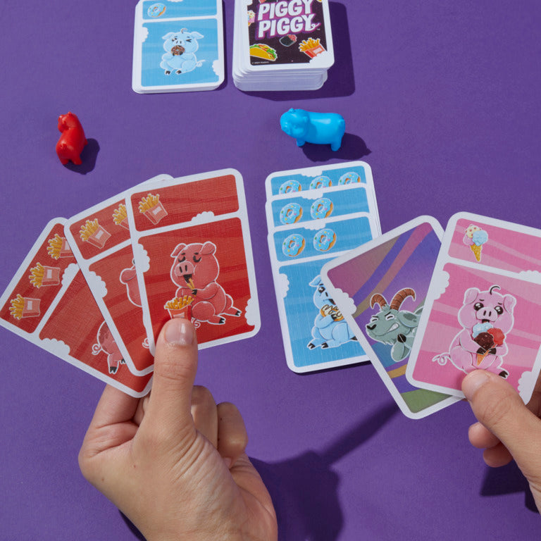 Exciting Piggy Piggy Fast - paced Family Card Game