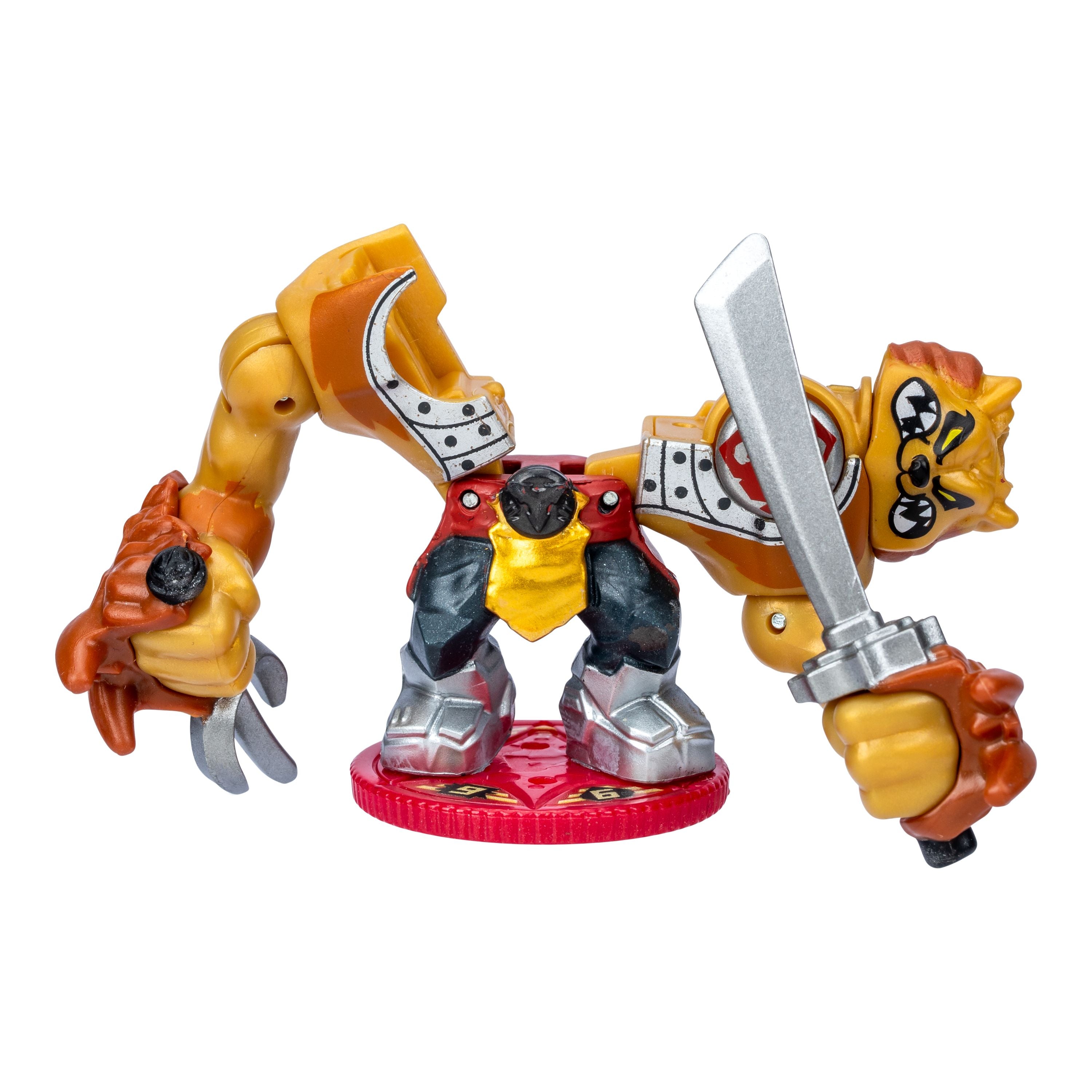 Hot Deal: Akedo Ninja Fury S7 - Golden Lion Prideheart, the Ultimate Ninja Boss for Battle