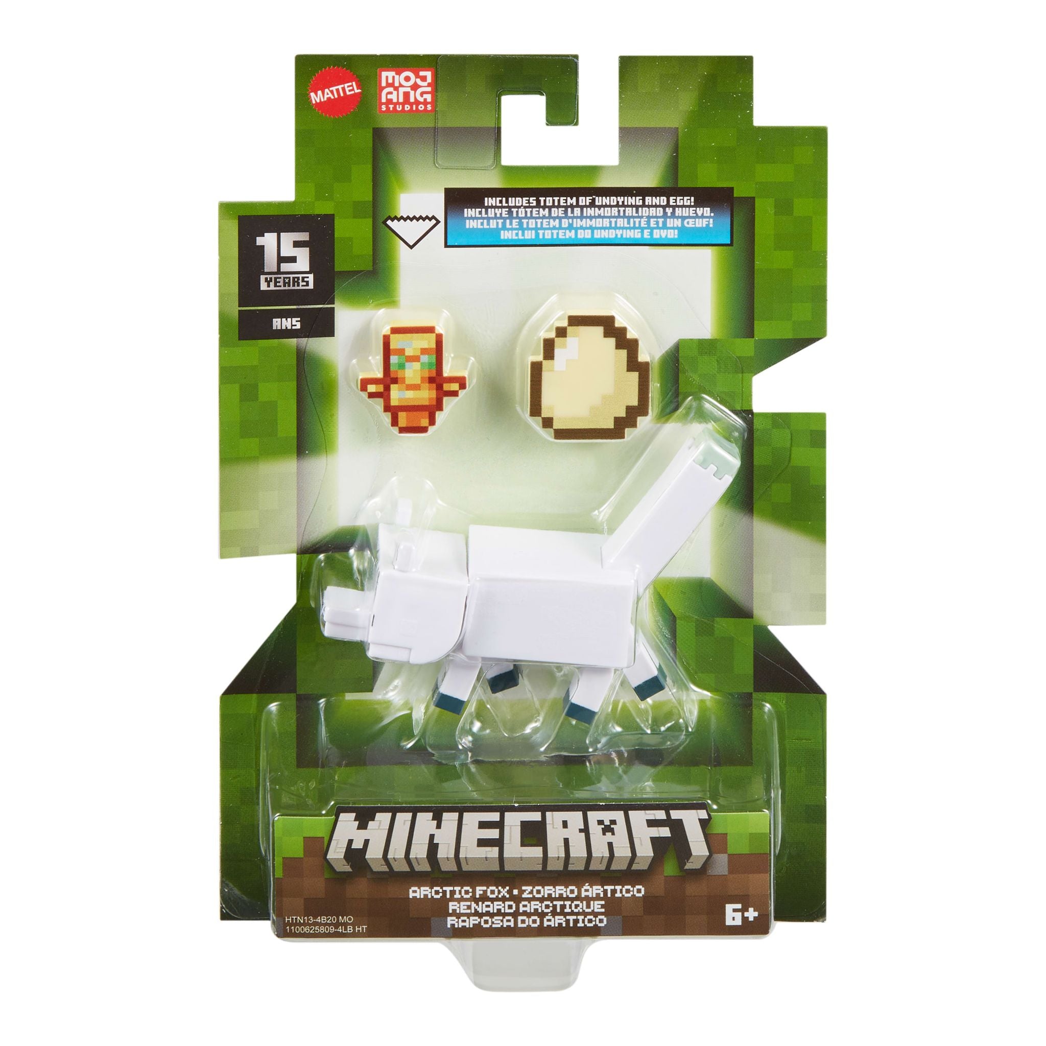 Hot! 3.25-Inch Minecraft Arctic Fox Action Figure