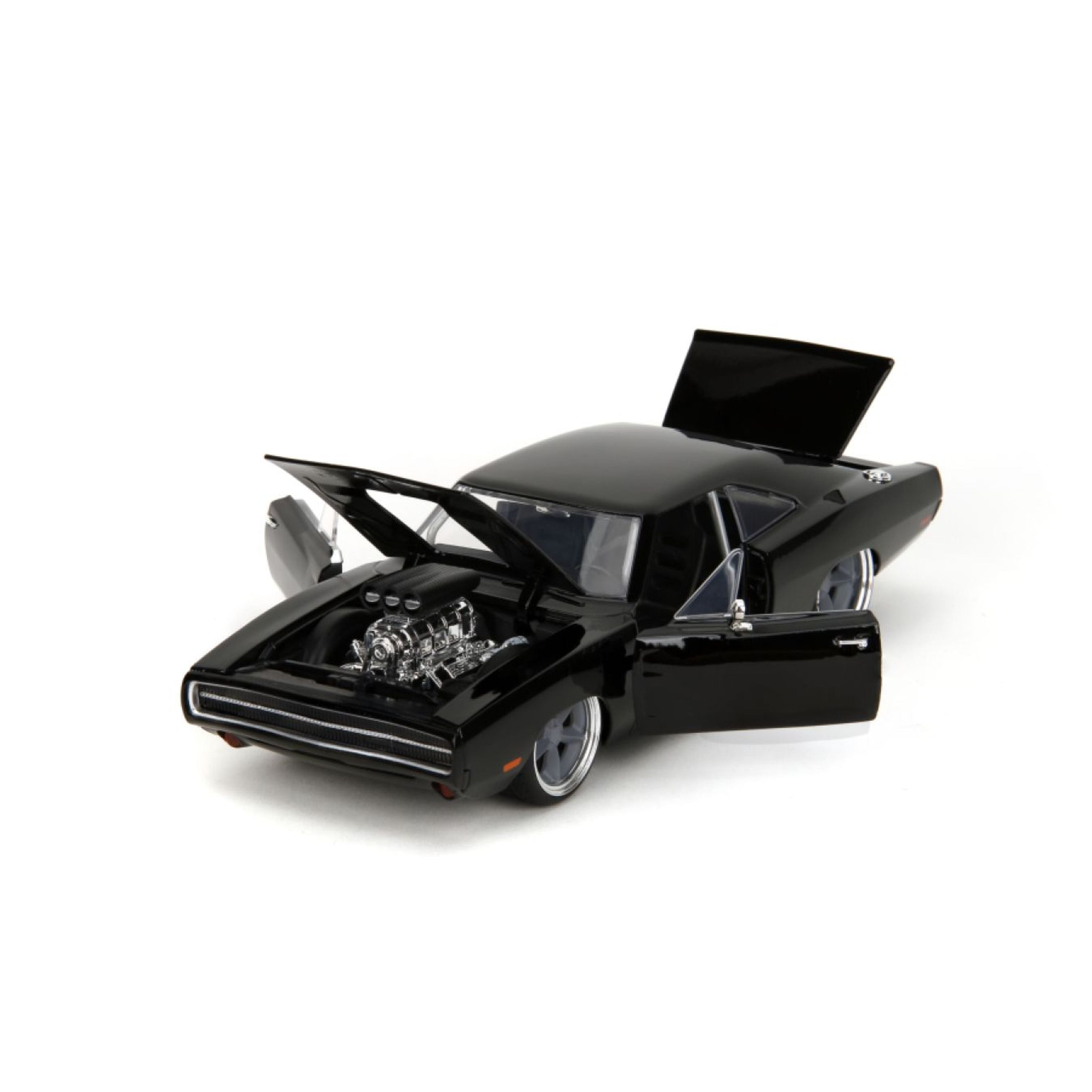 Hot Deal! Jada 1:24 Scale Die - Cast 1970 Dodge Charger Black from Fast & Furious