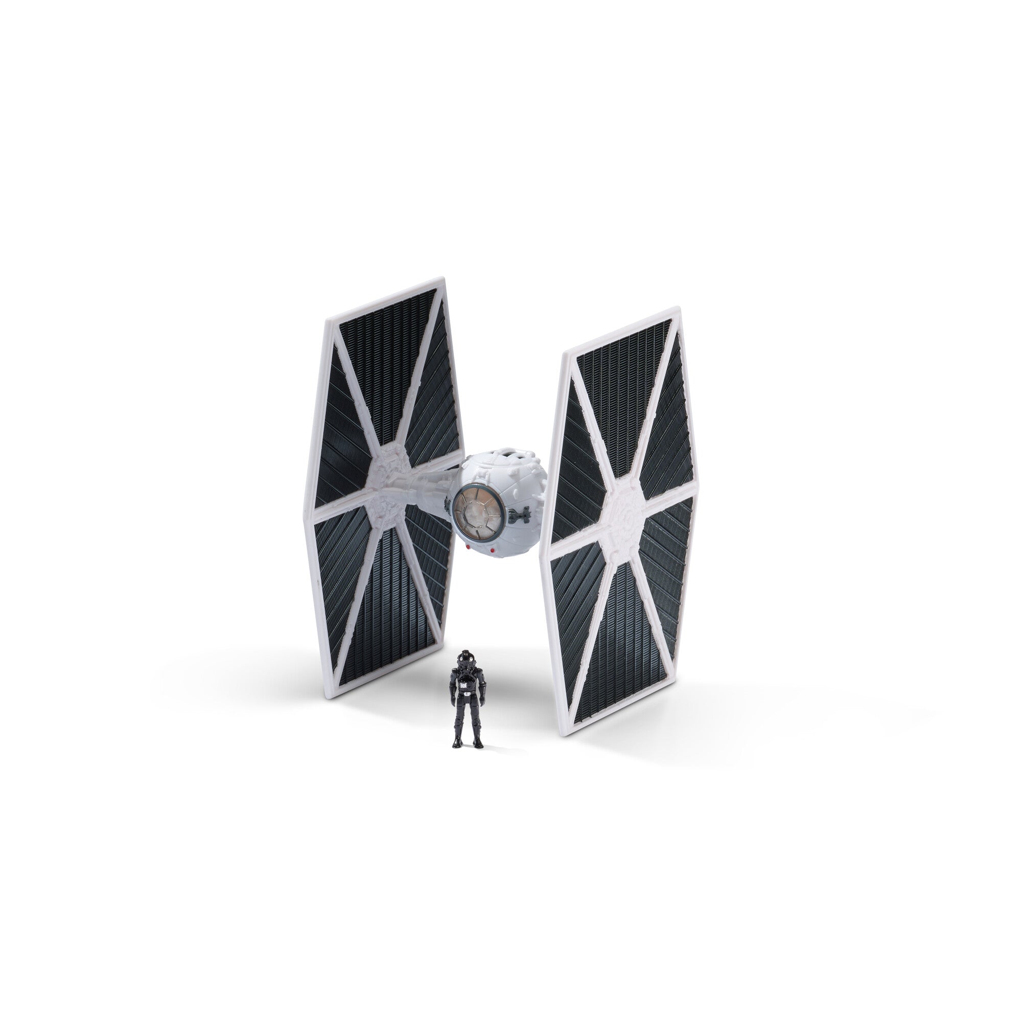Exclusive Star Wars 3-Inch Tie Fighter (White) Vehicle & Figure Set from Micro Galaxy Squadron 0013
