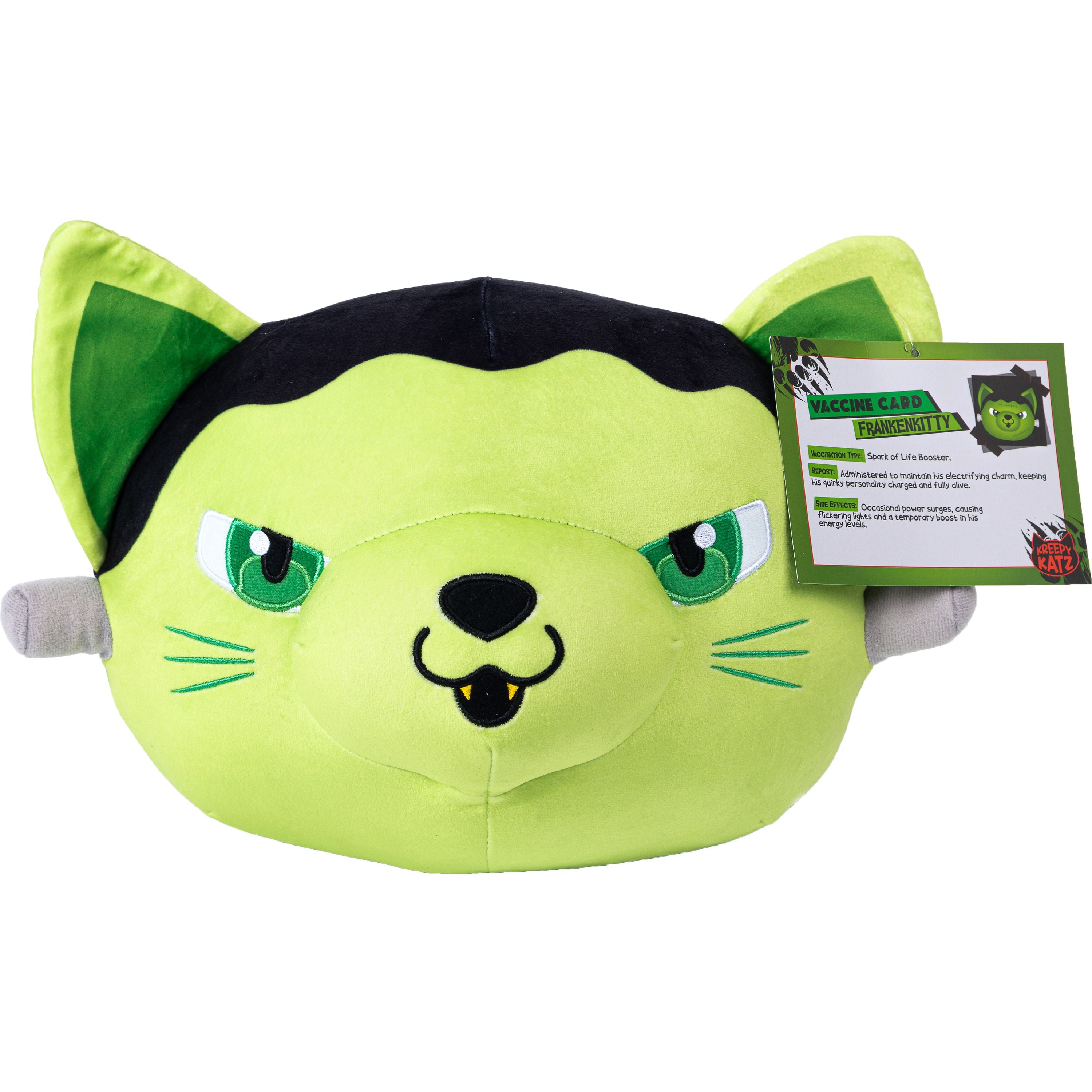 Hot! 30cm Kreepy Katz Frankenkitty Plush in Branded Carrier