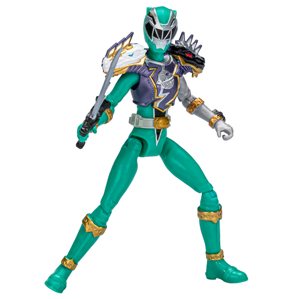 6 - inch Power Rangers Dino Fury Cosmic Armor Inspired Green Ranger Action Figure