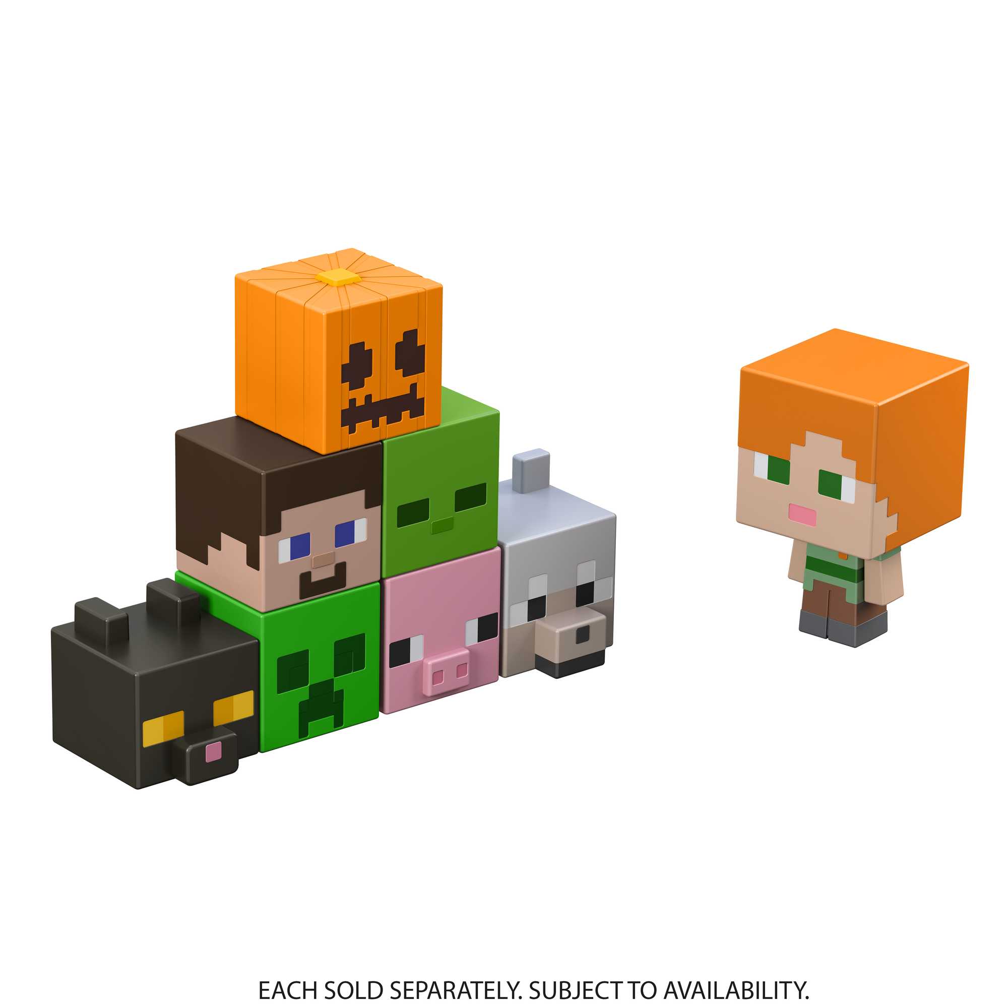Hot! Assorted Minecraft Mob Head Minis