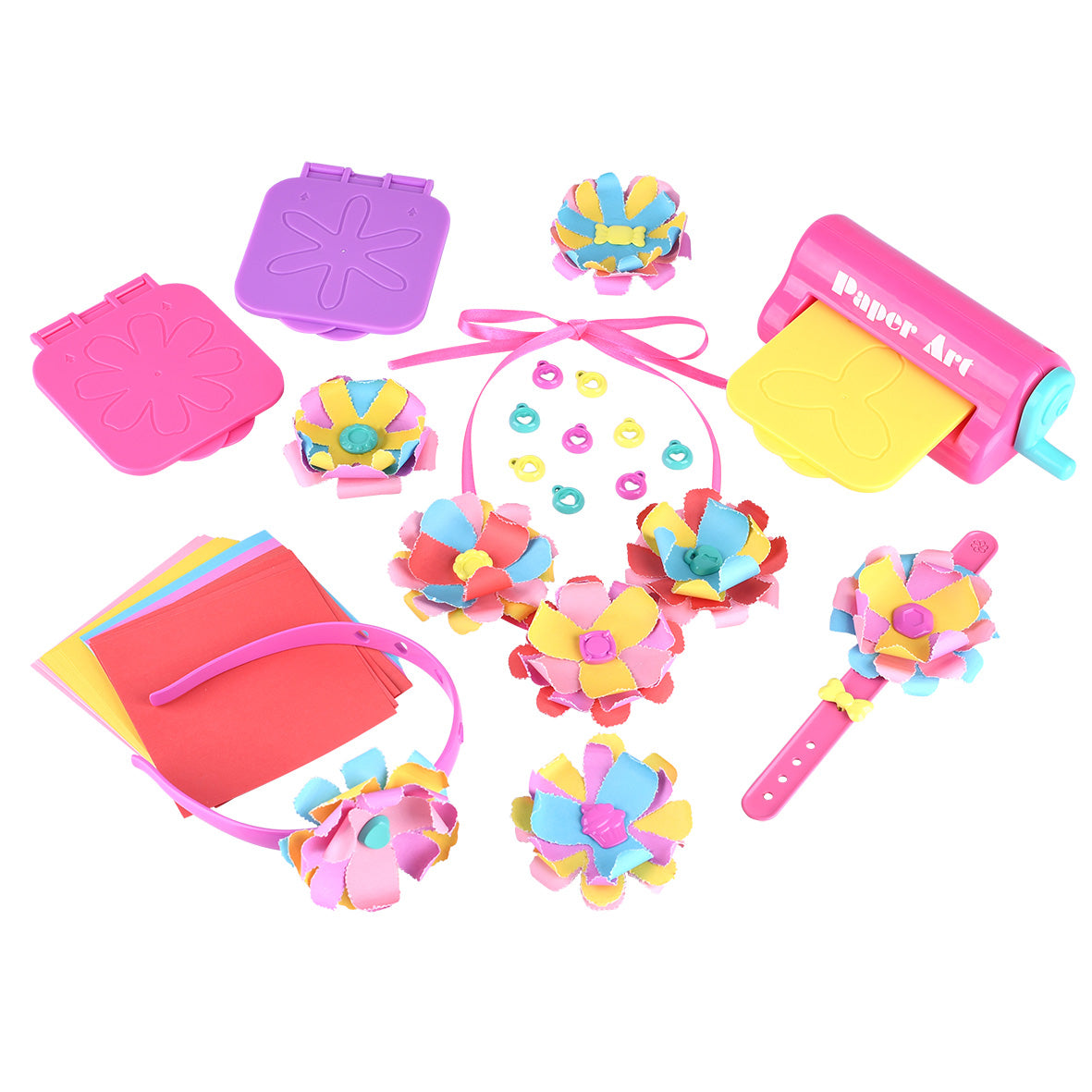 Playgo Toys: Stunning Blooming Flower Papercraft Creations