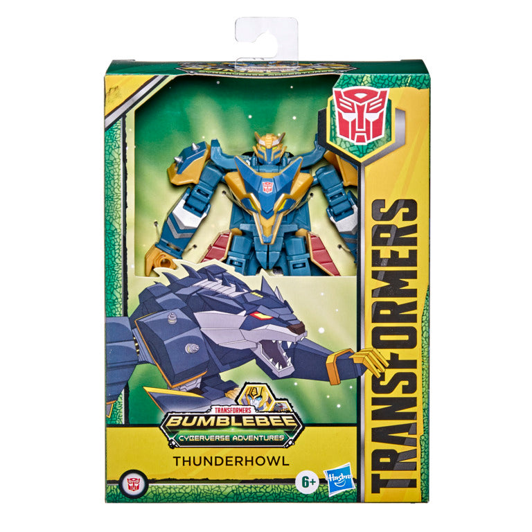 Hot Deal! Transformers Bumblebee Cyberverse Adventures Deluxe Thunderhowl Figure for Kids