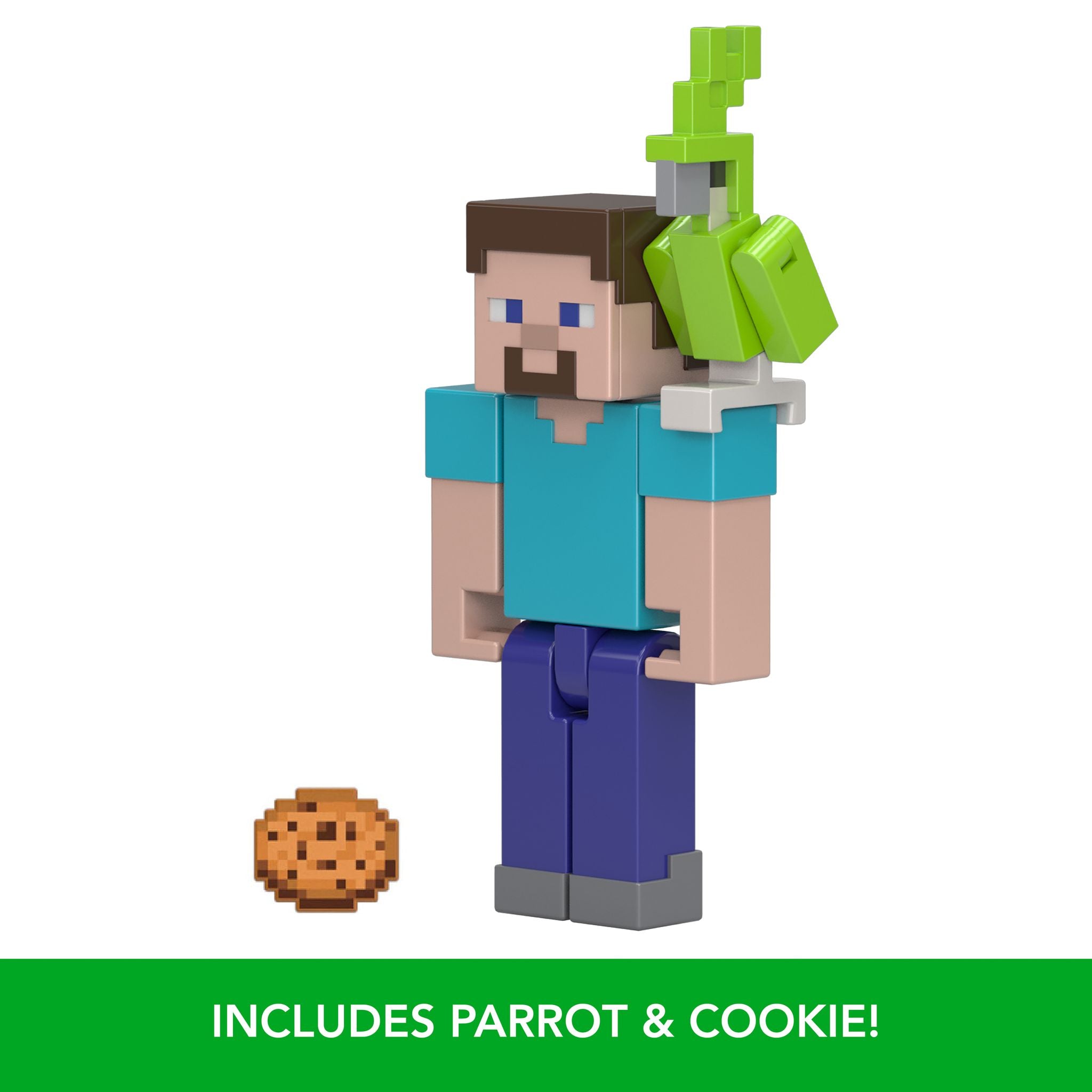 Hot Sale! 3.25-Inch Authentic Minecraft Action Figure - Steve for Collectors