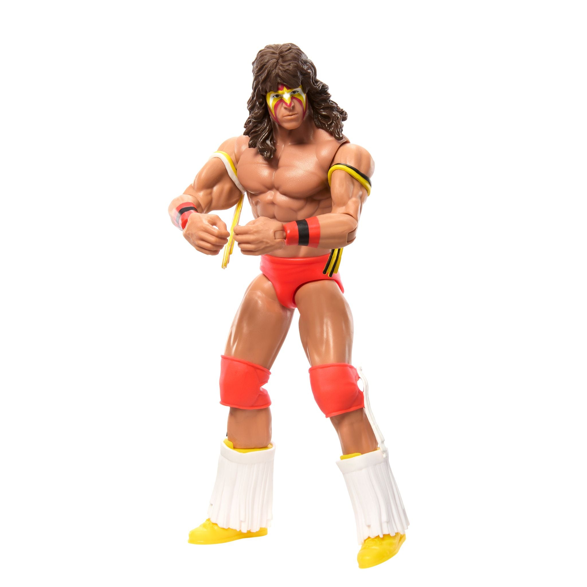 WWE Basic Action Figure Series 144 - The Ultimate Warrior for Kids and Collectors