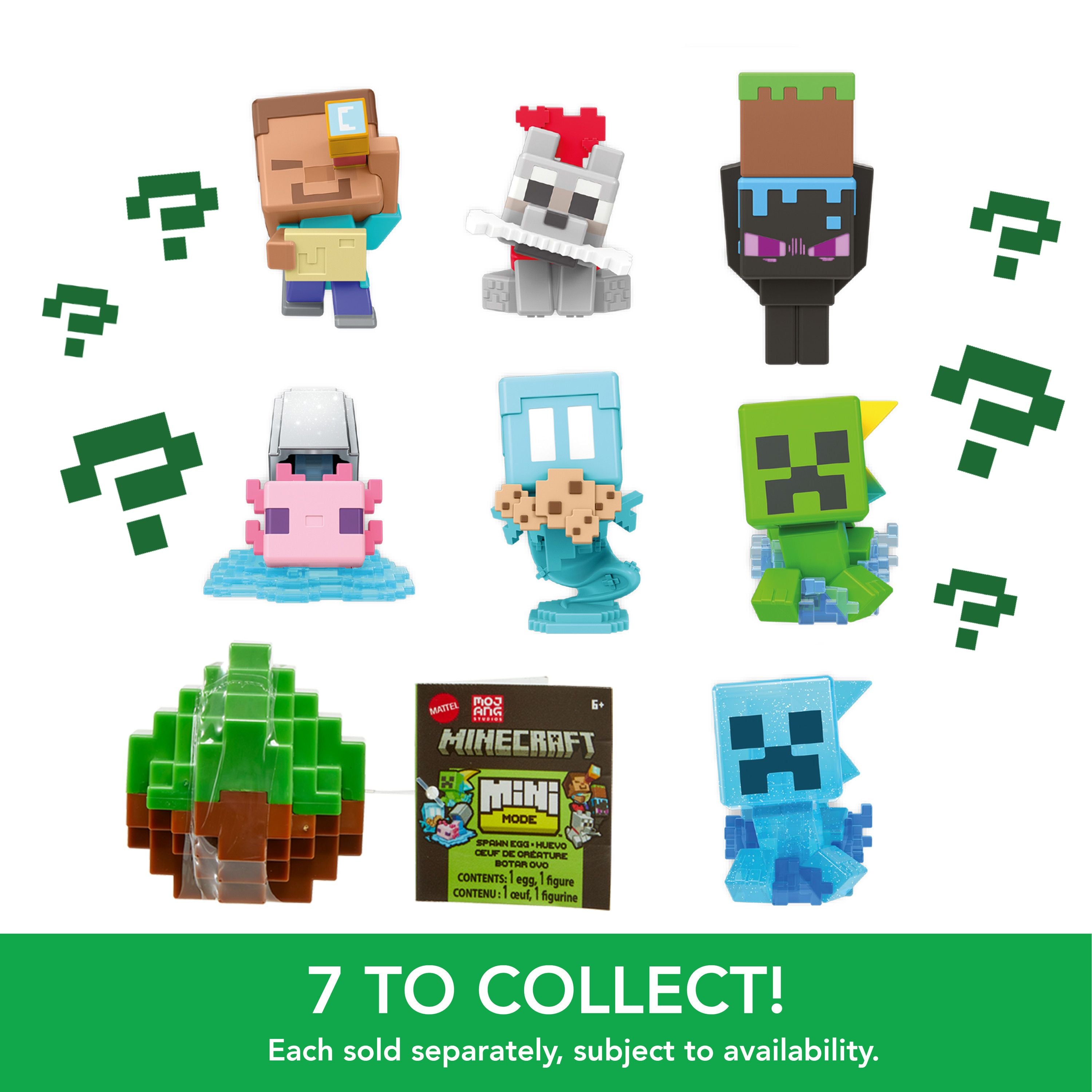 Hot! Minecraft Mini Mode Surprise Spawn Eggs