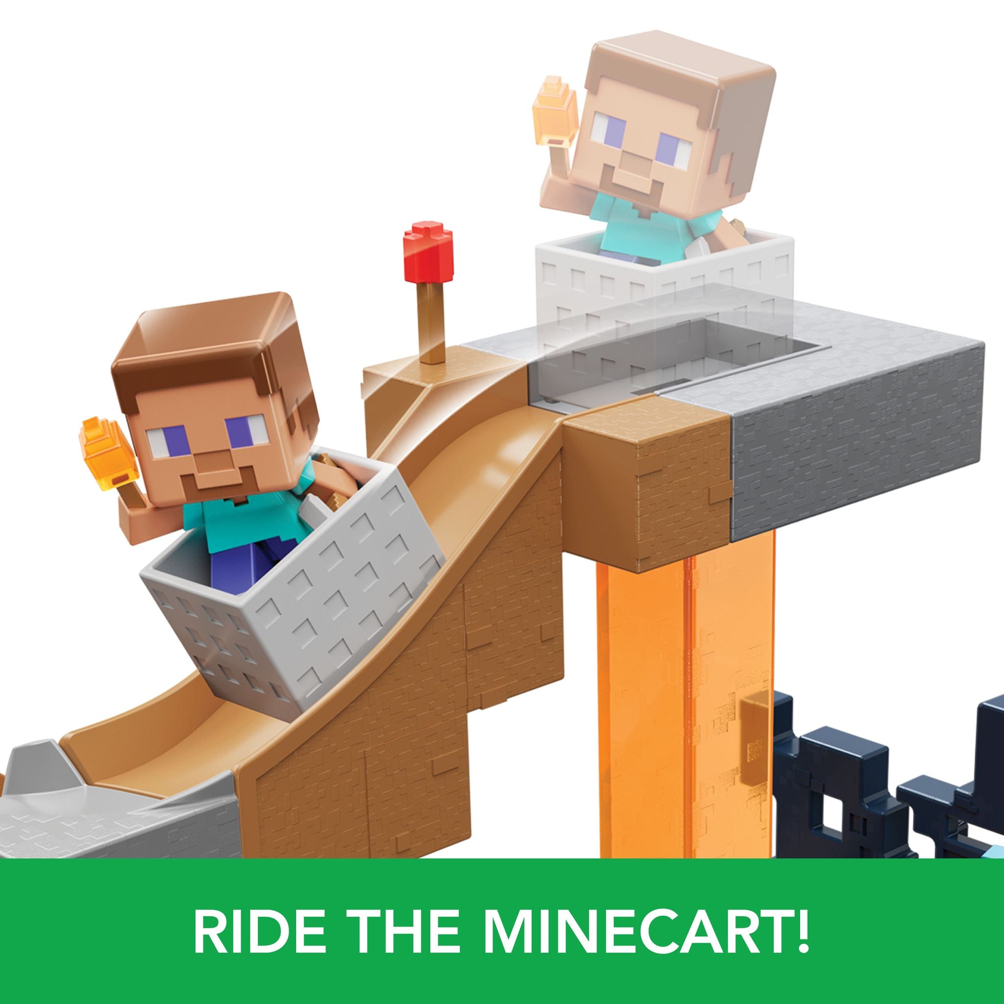 Minecraft Mini Mode: The Warden's Rise Action Playset - Over 9 Inches Long