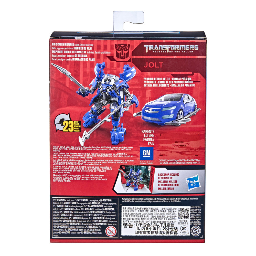 Hot! Transformers Studio Series 75 Deluxe Jolt from Revenge Of The Fallen