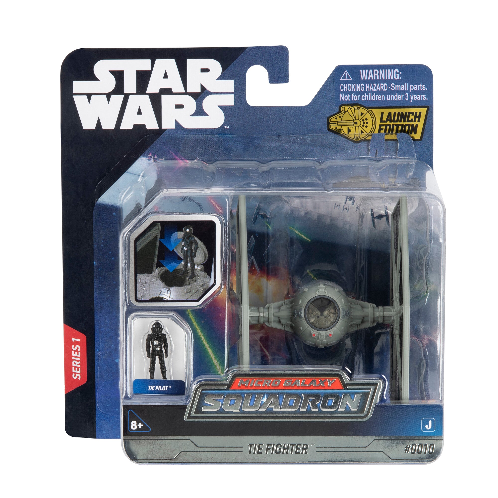 Star Wars 3-Inch Tie Fighter Micro Galaxy Squadron 0010 - Launch Edition